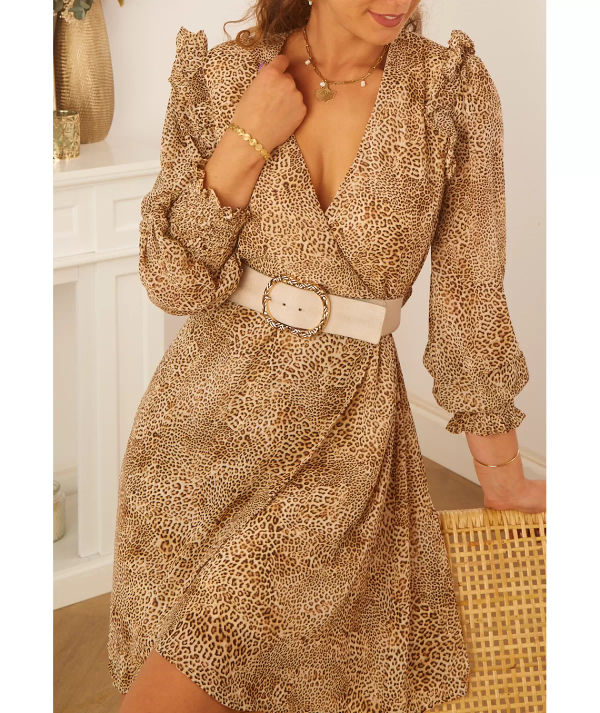 La boutique de Lilie Robes>ROBE ALISSA Taupe