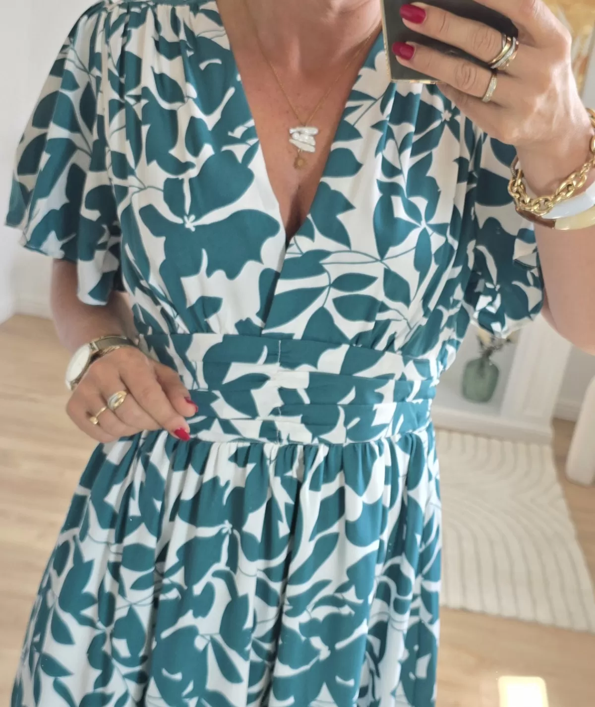 La boutique de Lilie Robes>ROBE ANAIS Vert