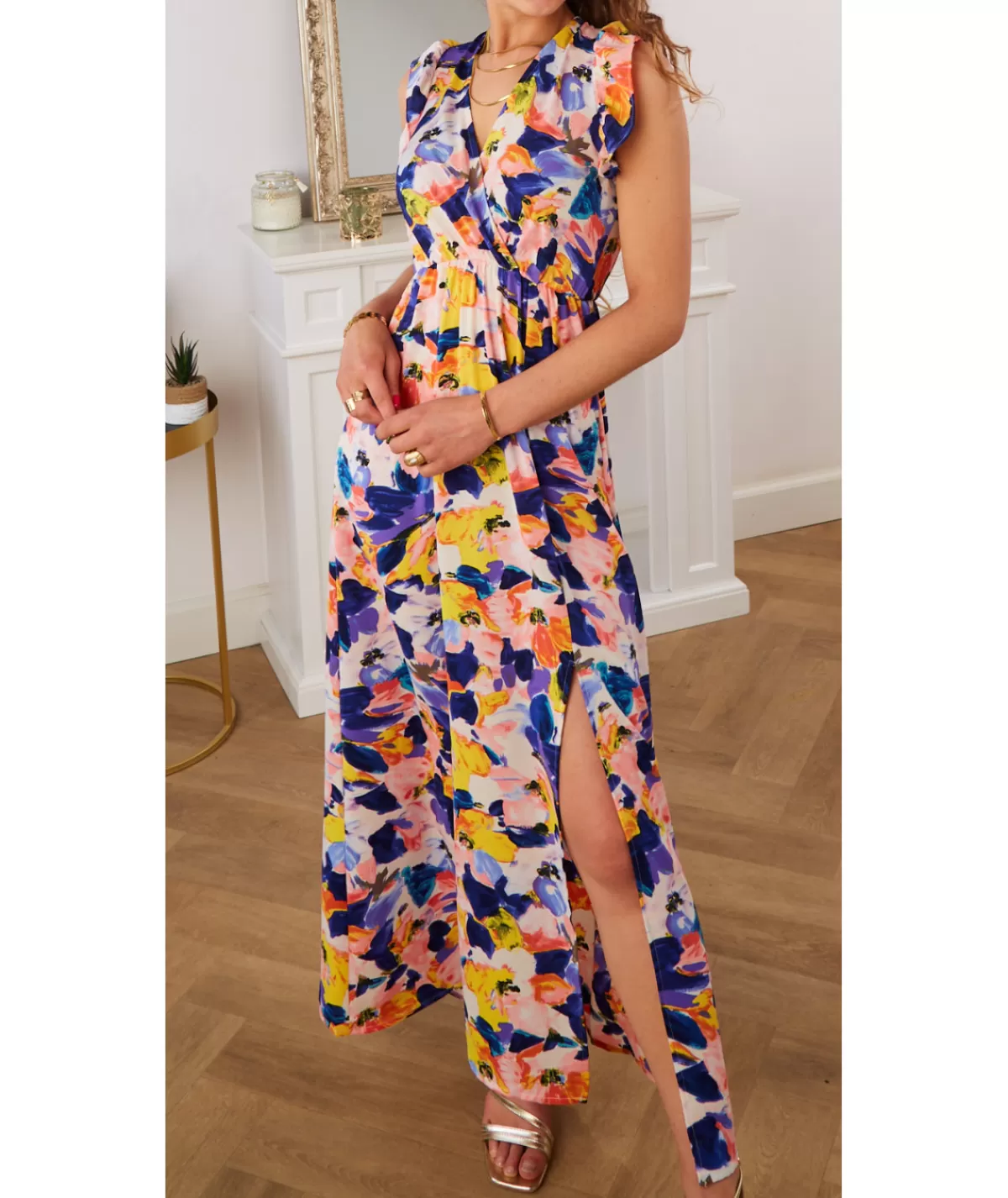 La boutique de Lilie Robes>ROBE ANDREA Jaune
