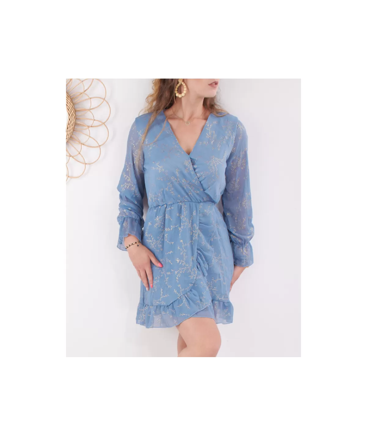 La boutique de Lilie Robes>ROBE ANDREA Bleuciel