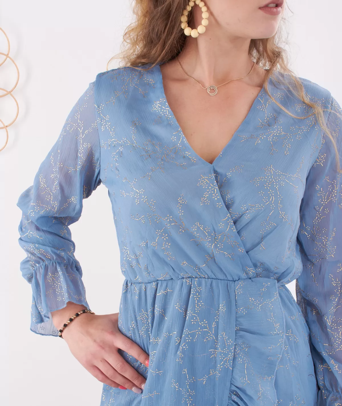 La boutique de Lilie Robes>ROBE ANDREA Bleuciel