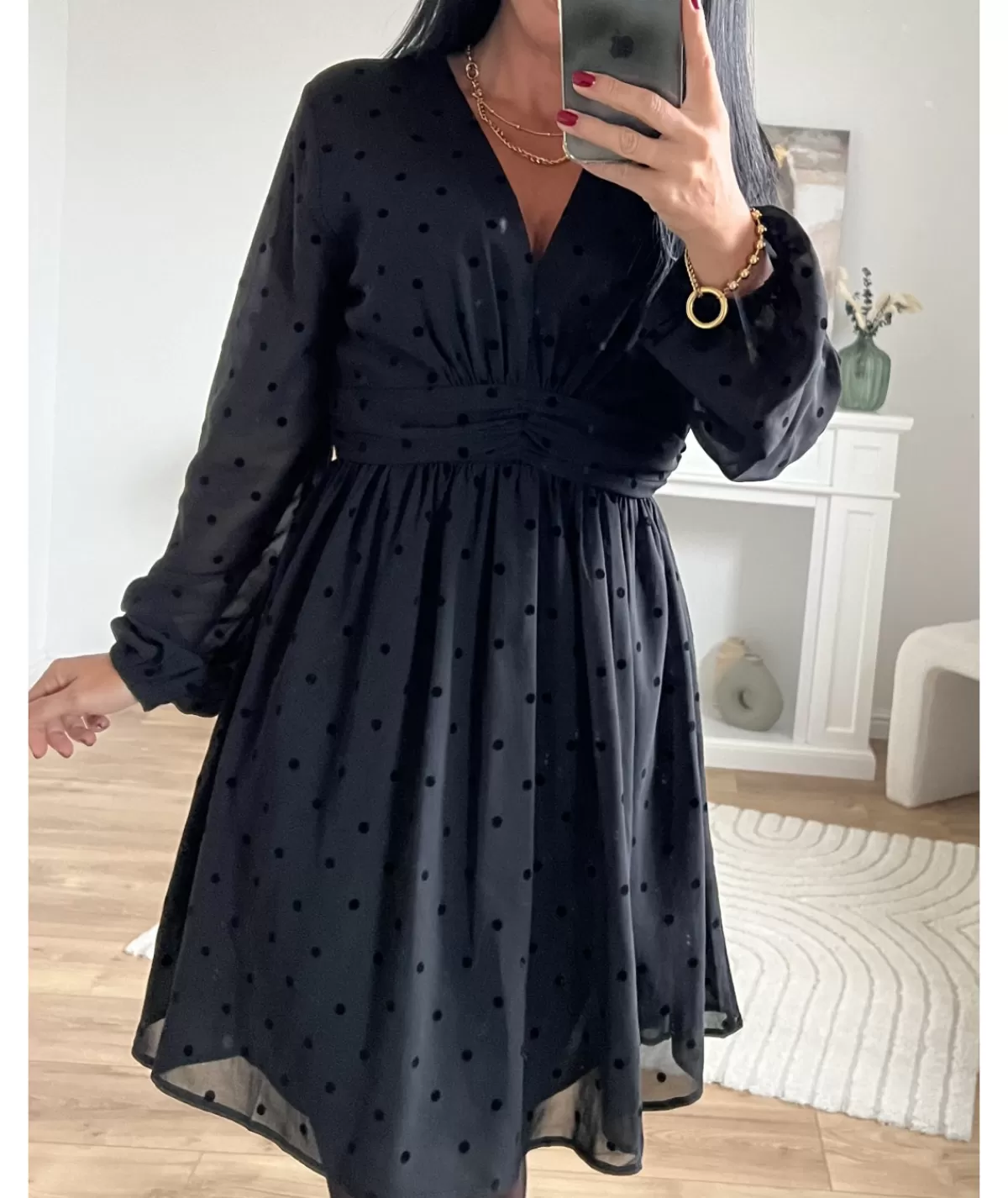 La boutique de Lilie Robes>ROBE ANGE Noir