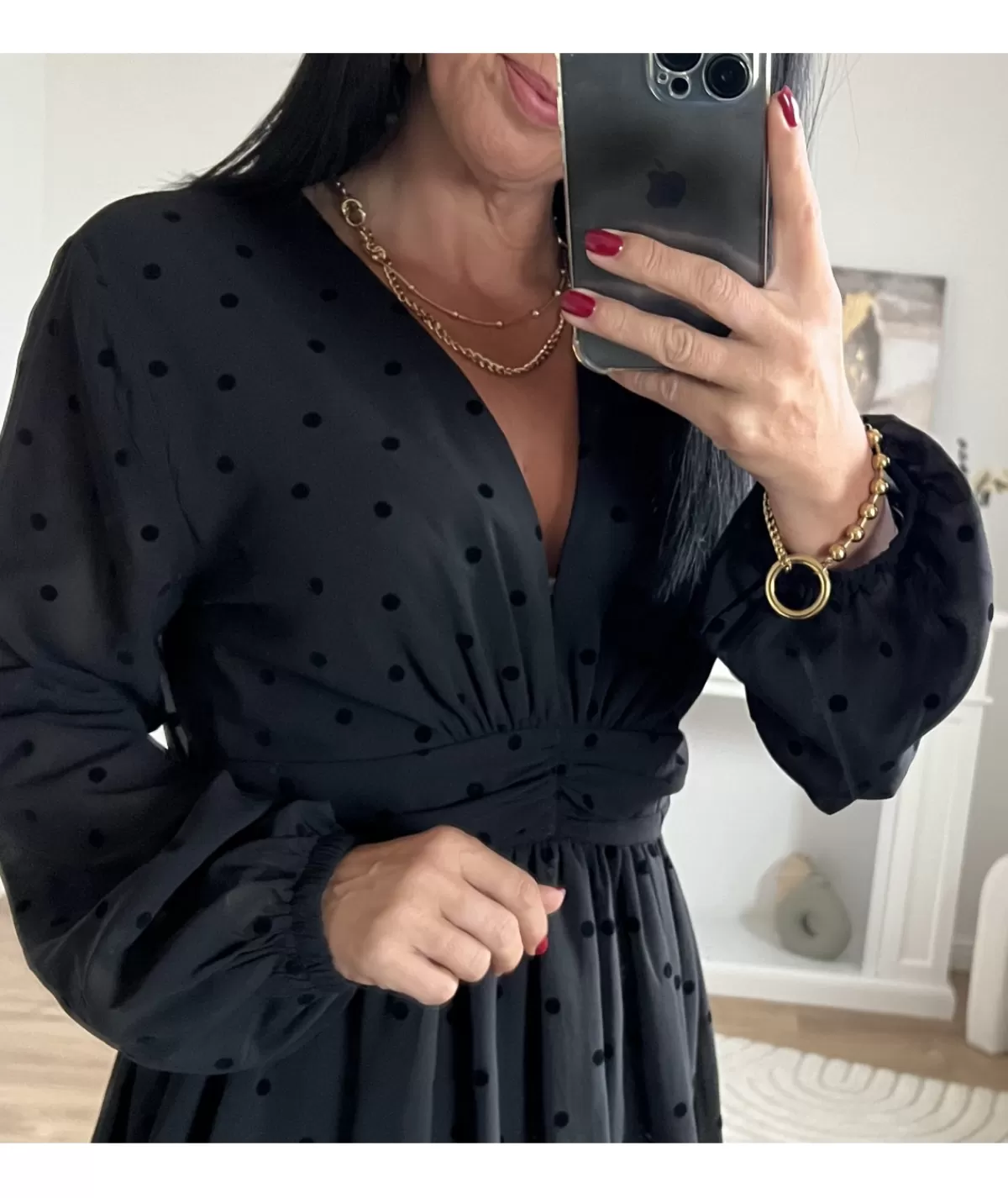 La boutique de Lilie Robes>ROBE ANGE Noir