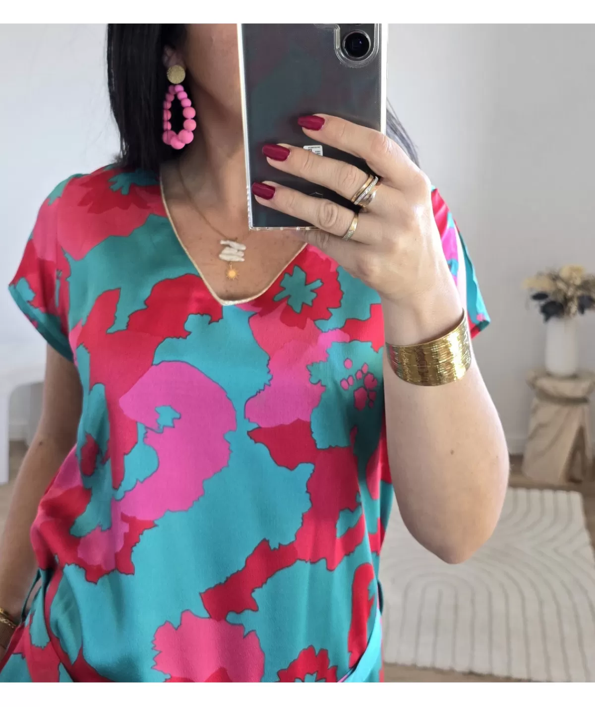 La boutique de Lilie Robes>ROBE AUGUSTA Vert