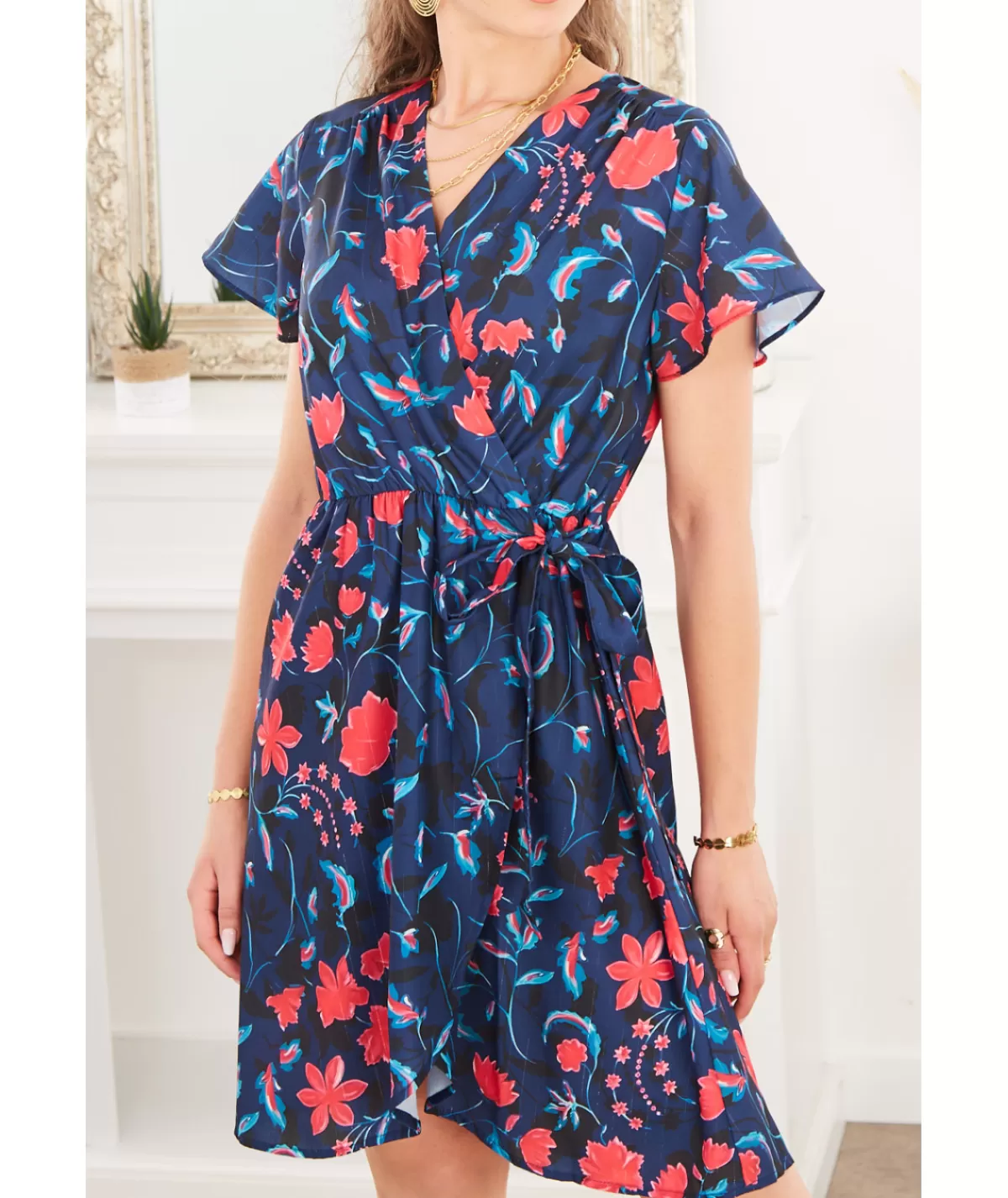La boutique de Lilie Robes>ROBE AURELIE Marine