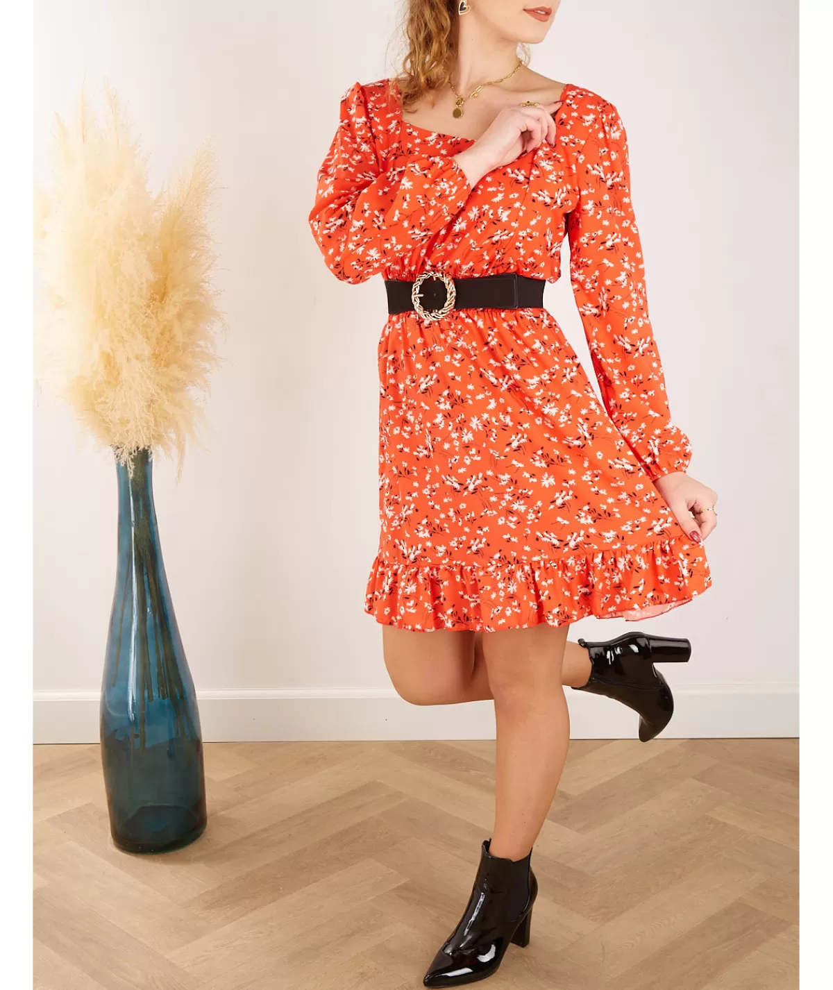 La boutique de Lilie Robes>ROBE AURELIE Rouge