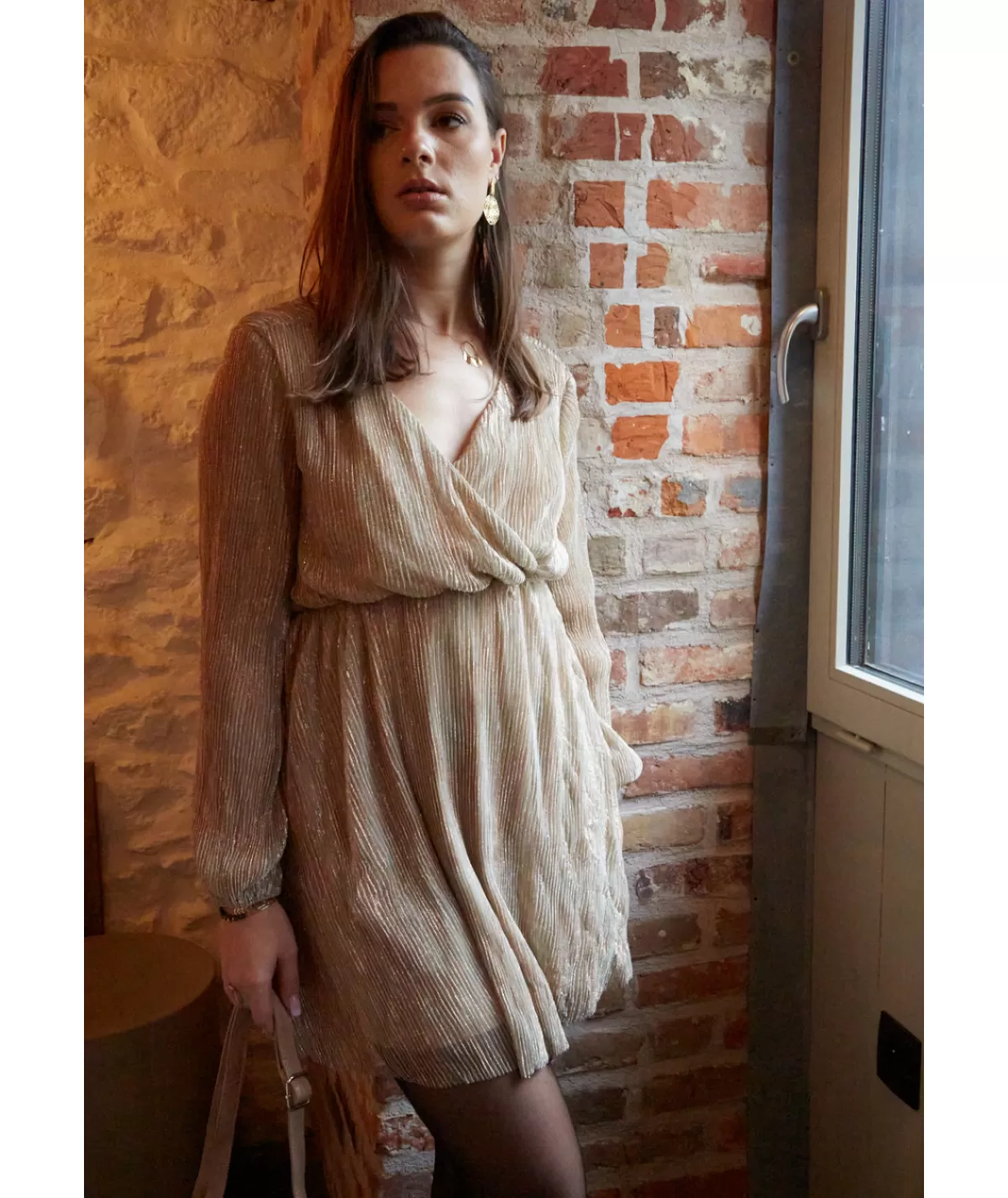 La boutique de Lilie Robes>ROBE BABETTE Dore