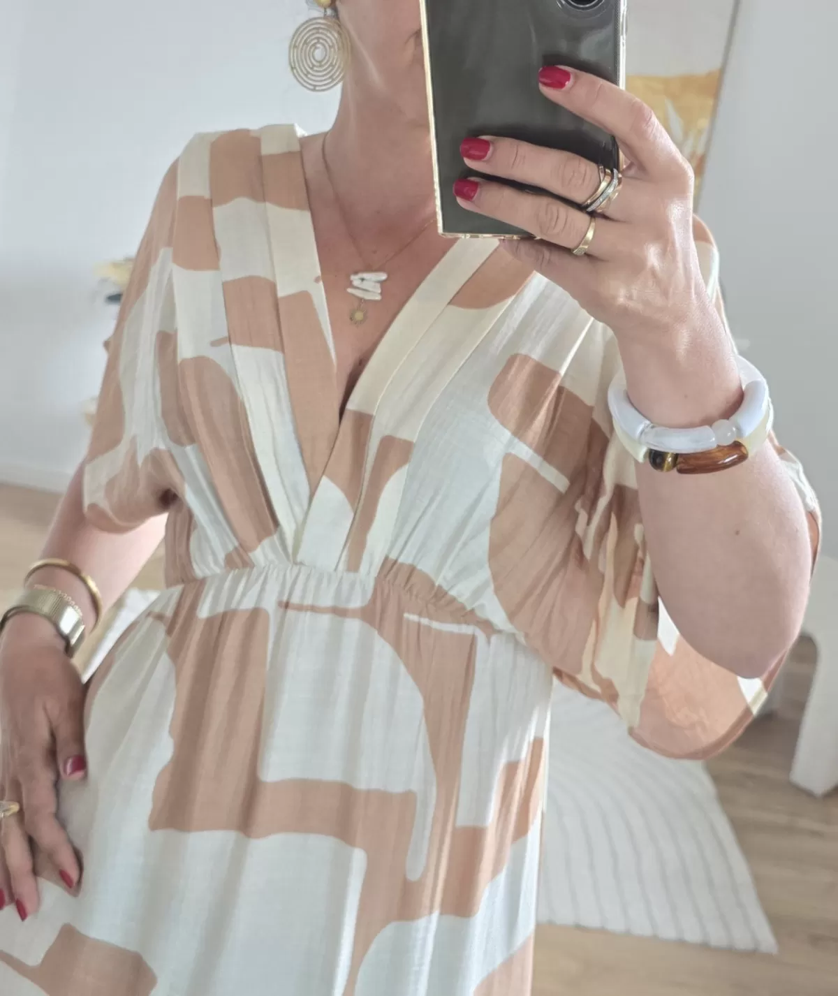 La boutique de Lilie Robes>ROBE BELLA Beige