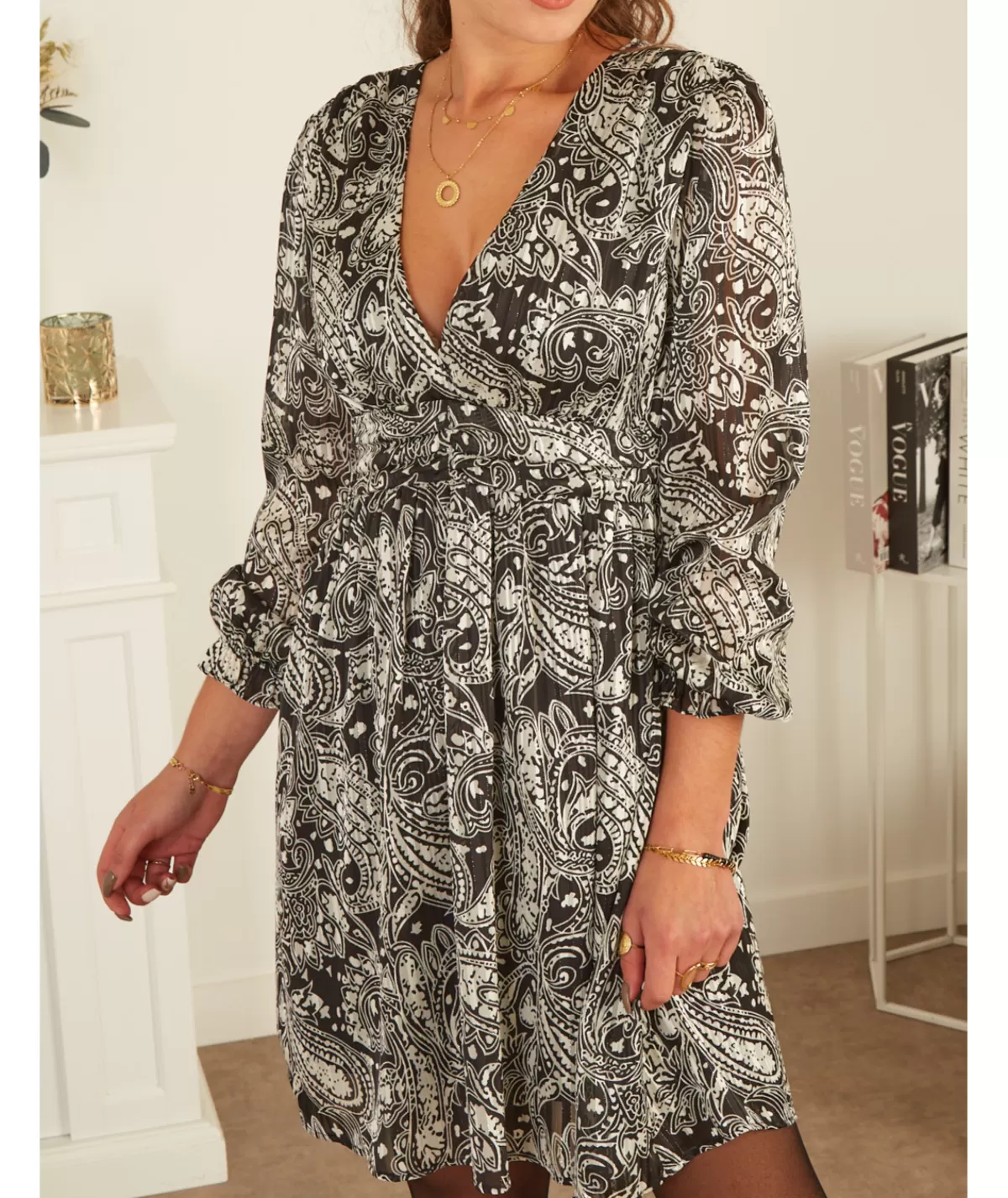 La boutique de Lilie Robes>ROBE BRUNA Noir