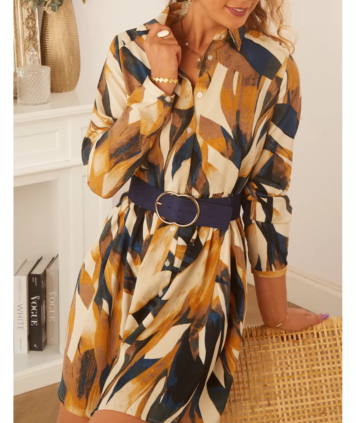 La boutique de Lilie Robes>ROBE CAMELIA Bleu