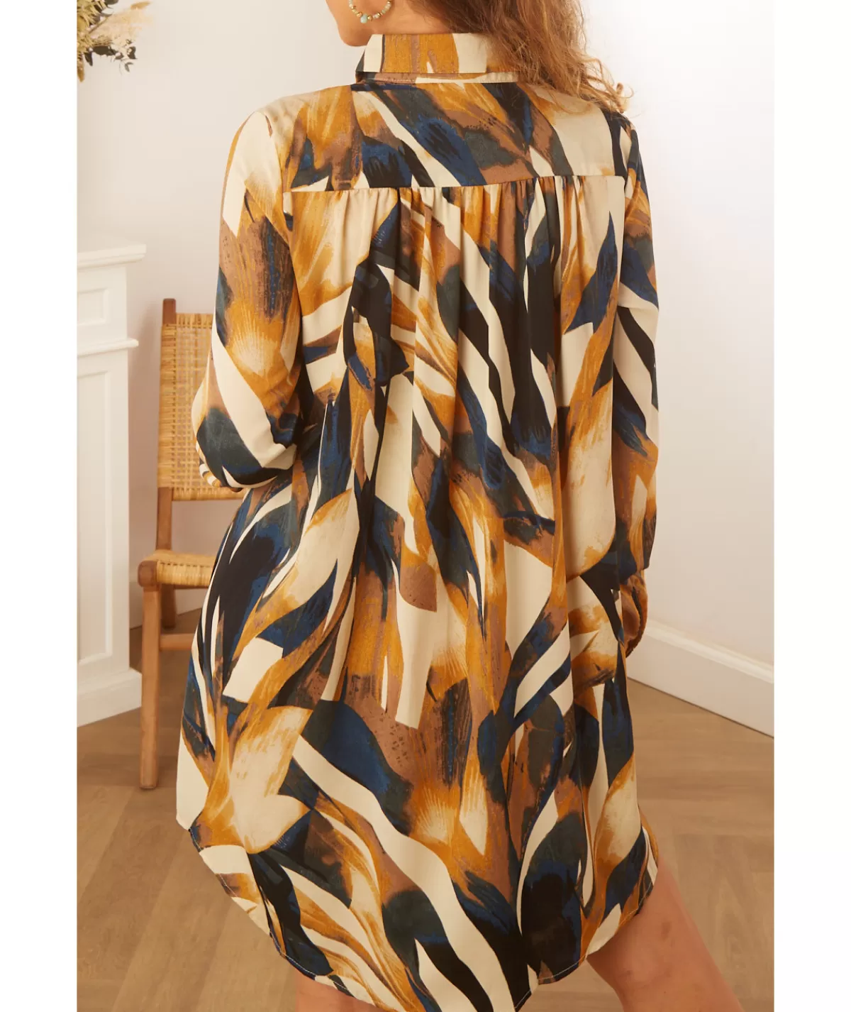 La boutique de Lilie Robes>ROBE CAMELIA Bleu