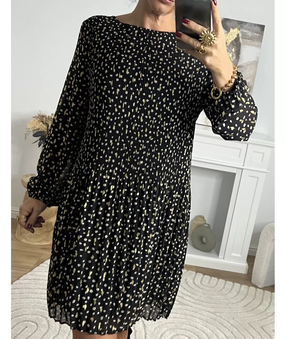 La boutique de Lilie Robes>ROBE CAPUCINE Noir
