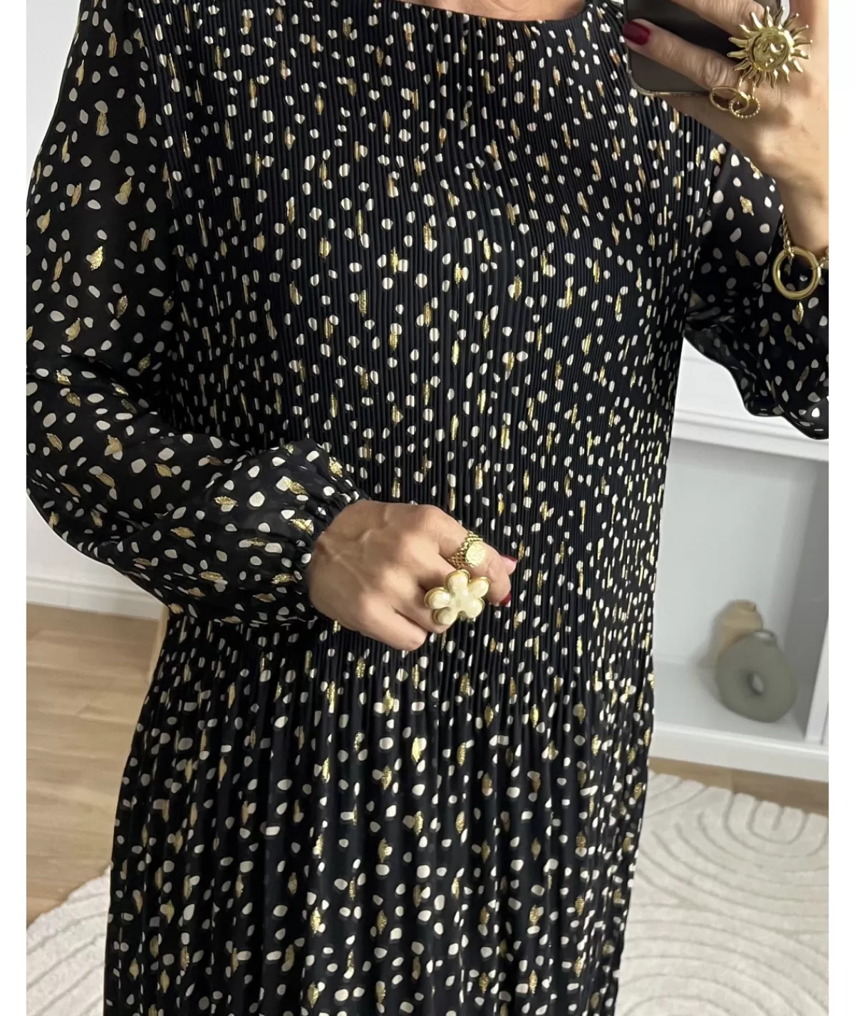 La boutique de Lilie Robes>ROBE CAPUCINE Noir