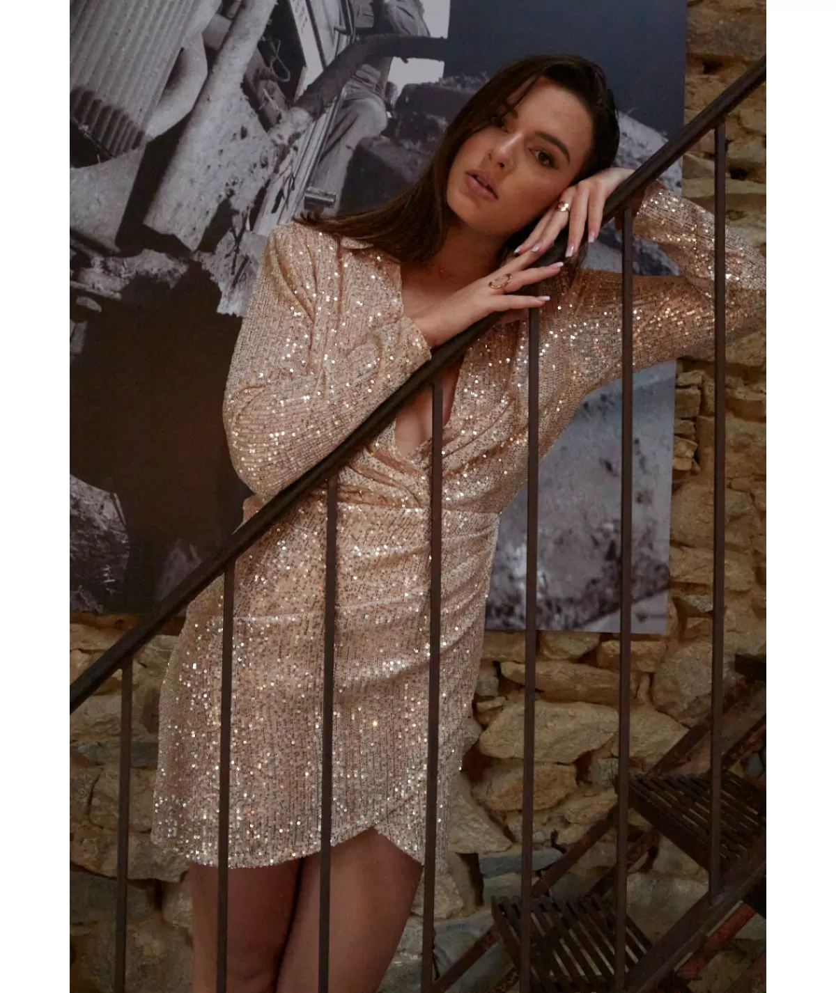 La boutique de Lilie Robes>ROBE CLOTHILDE Dore