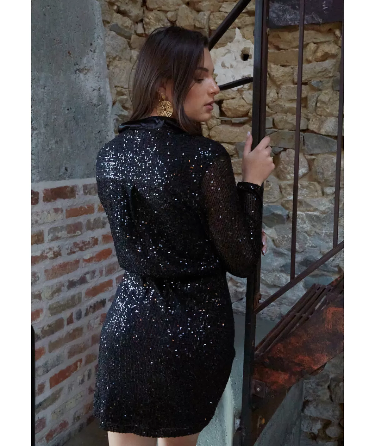 La boutique de Lilie Robes>ROBE CLOTHILDE Noir