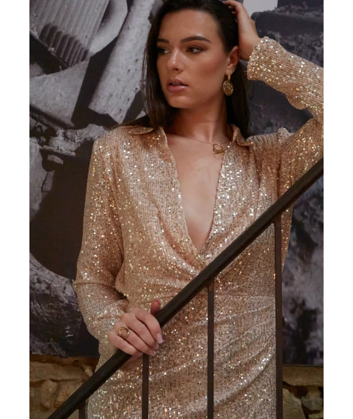 La boutique de Lilie Robes>ROBE CLOTHILDE Dore