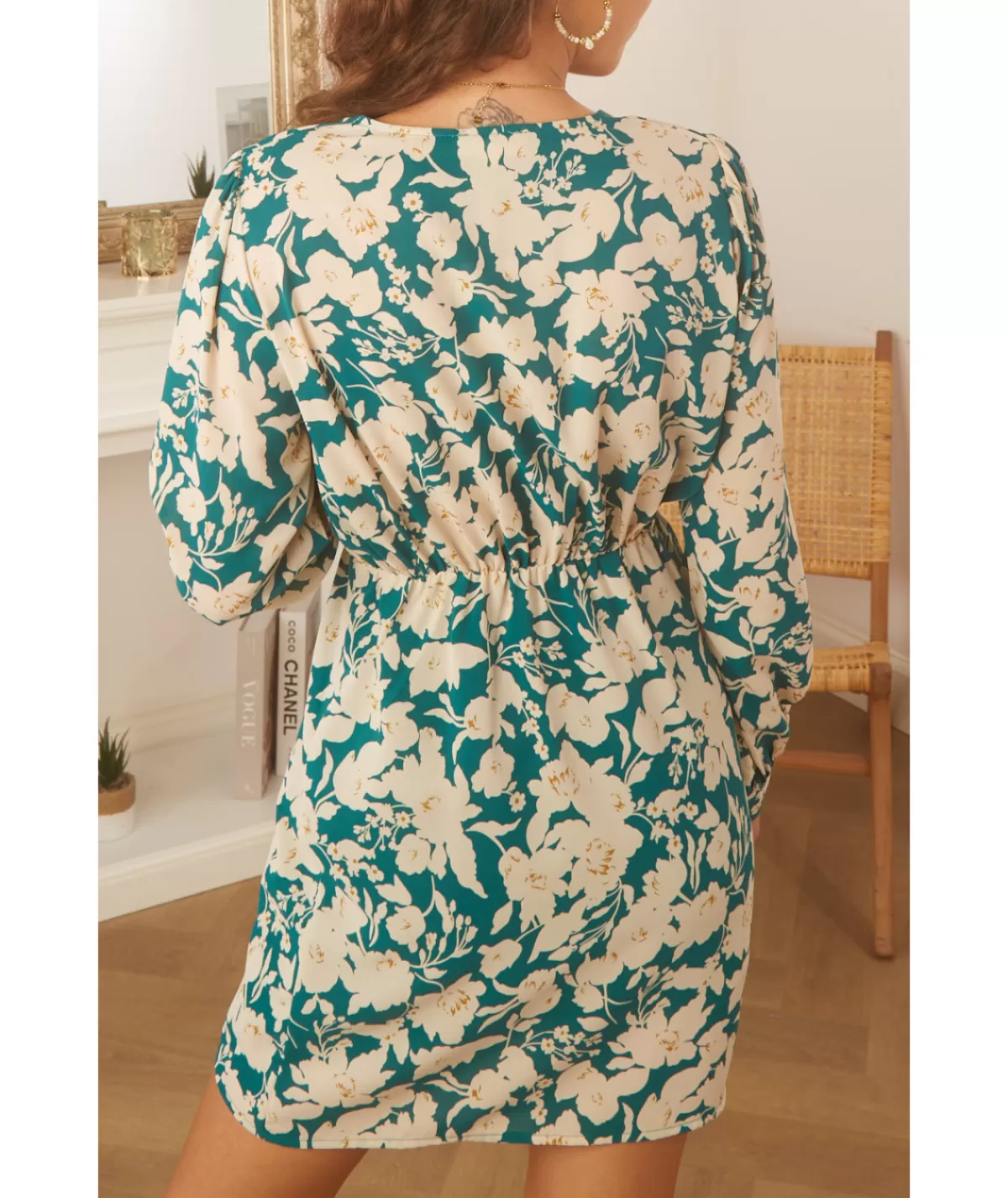 La boutique de Lilie Robes>ROBE CLOTILDE Vert