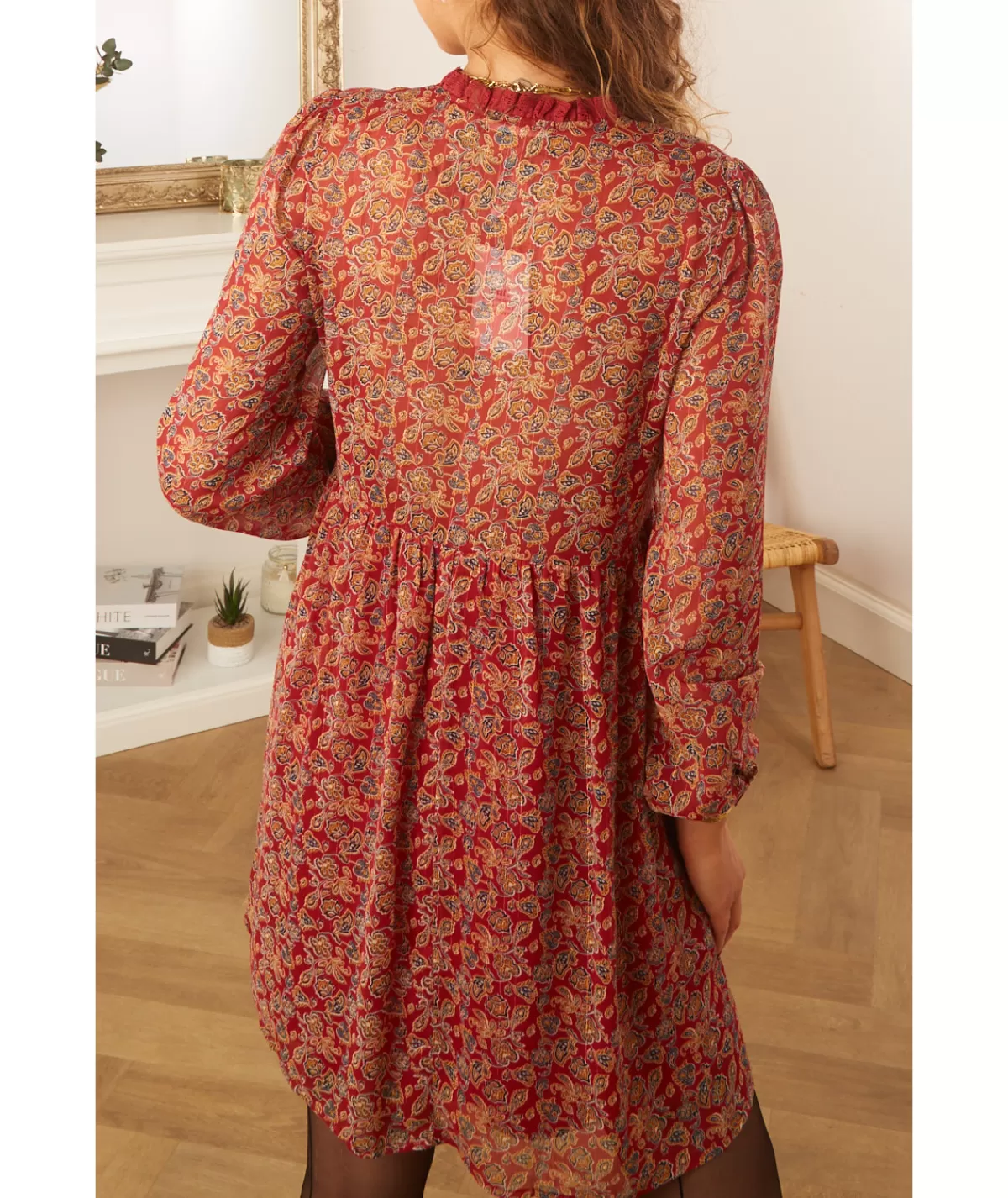 La boutique de Lilie Robes>ROBE CODDY Bordeaux
