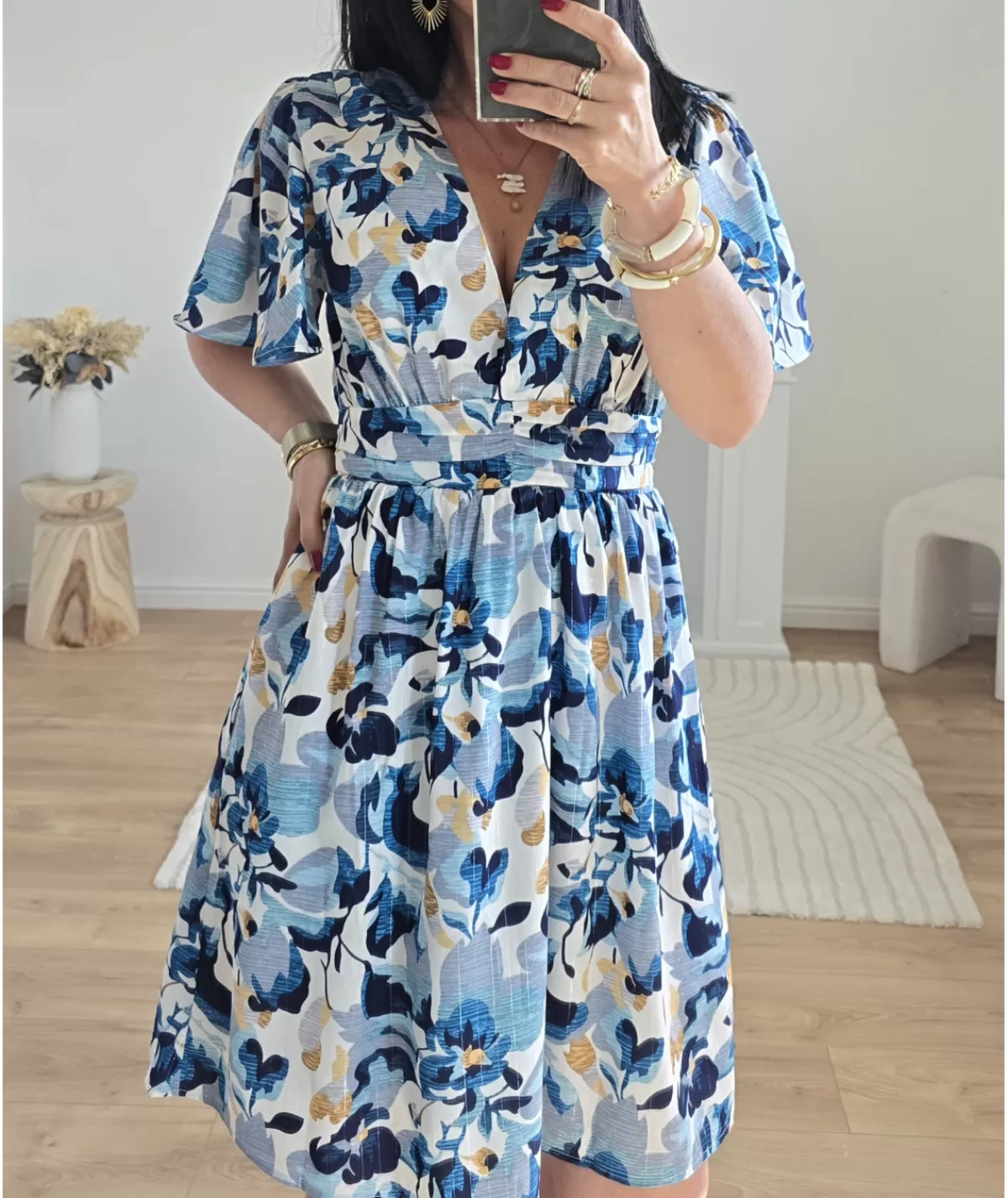 La boutique de Lilie Robes>ROBE COLETTE Bleu