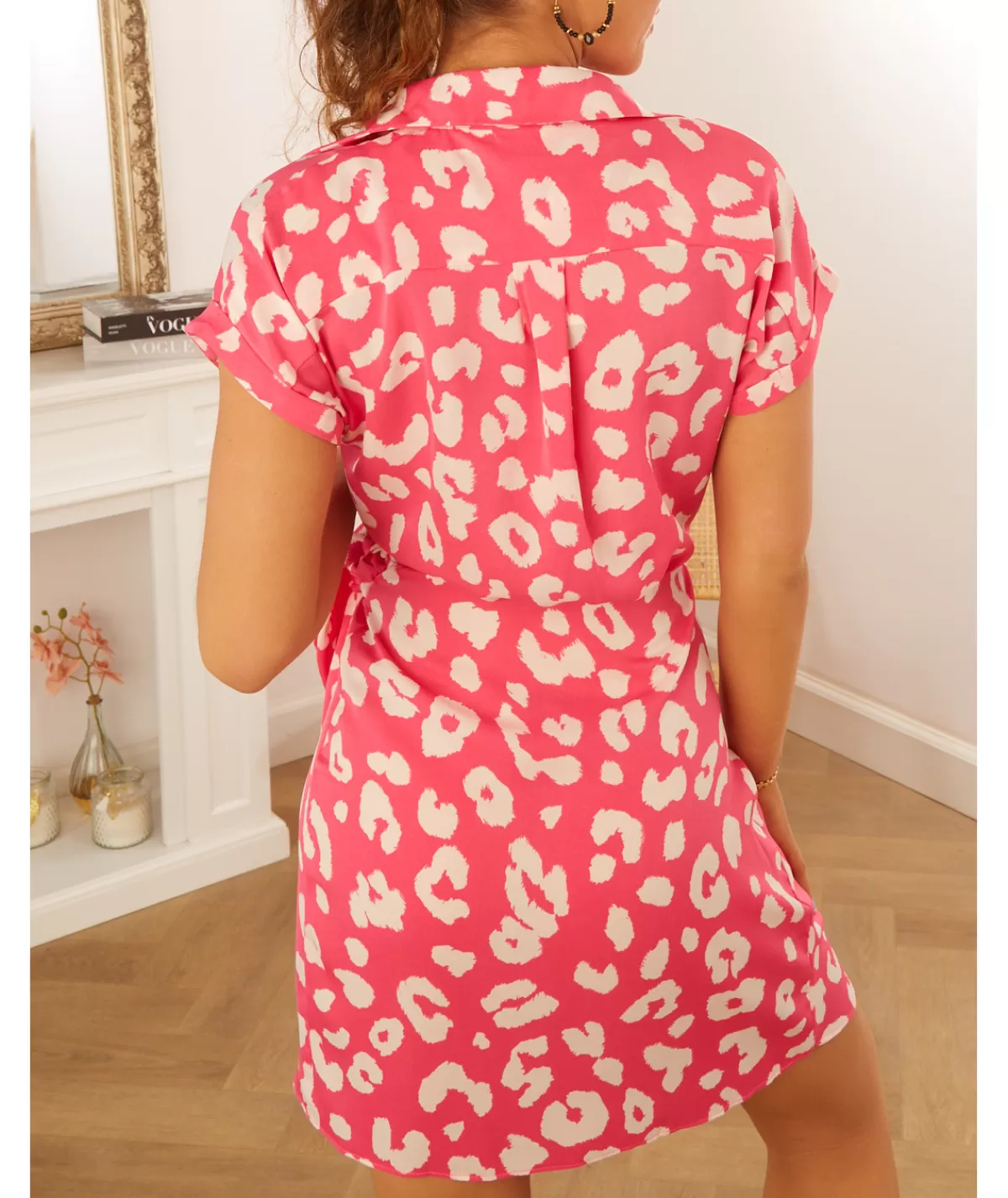 La boutique de Lilie Robes>ROBE CORA Fushia