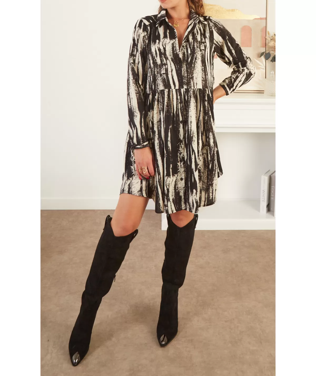 La boutique de Lilie Robes>ROBE DARYL Noir