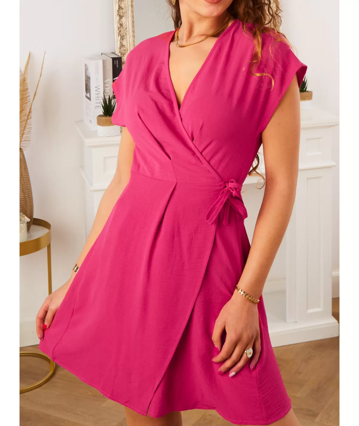 La boutique de Lilie Robes>ROBE DASY Fushia