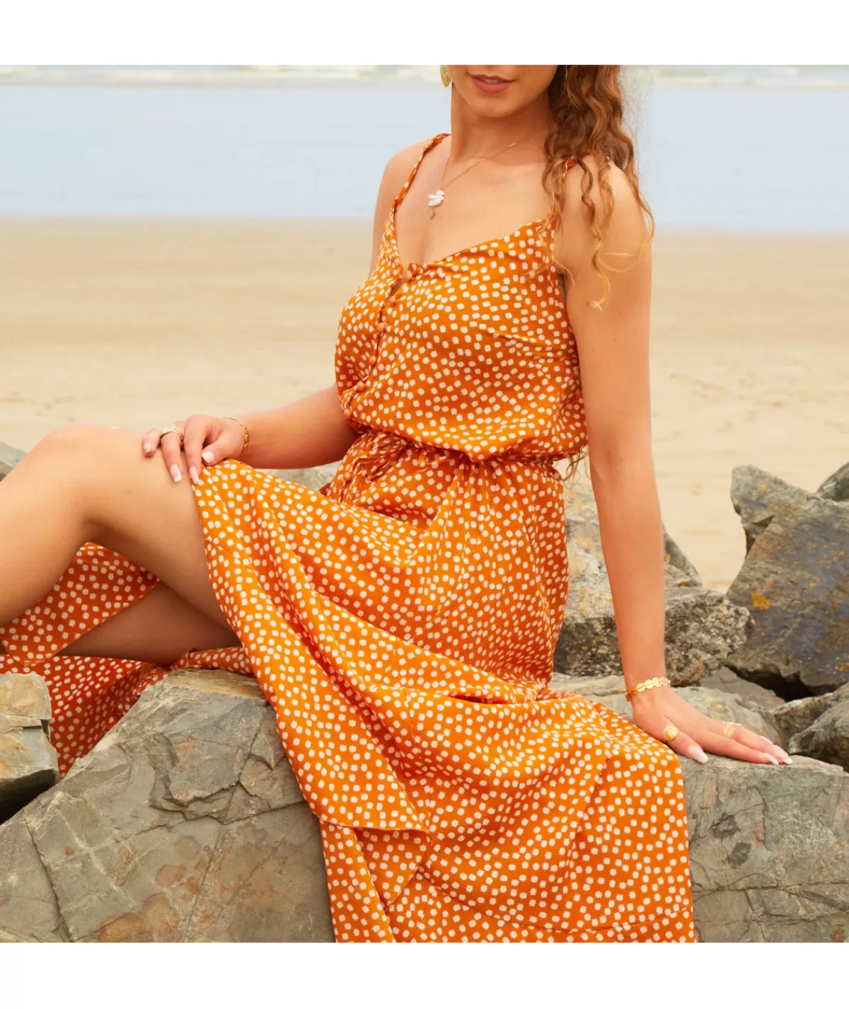 La boutique de Lilie Robes>ROBE DESY Moutarde