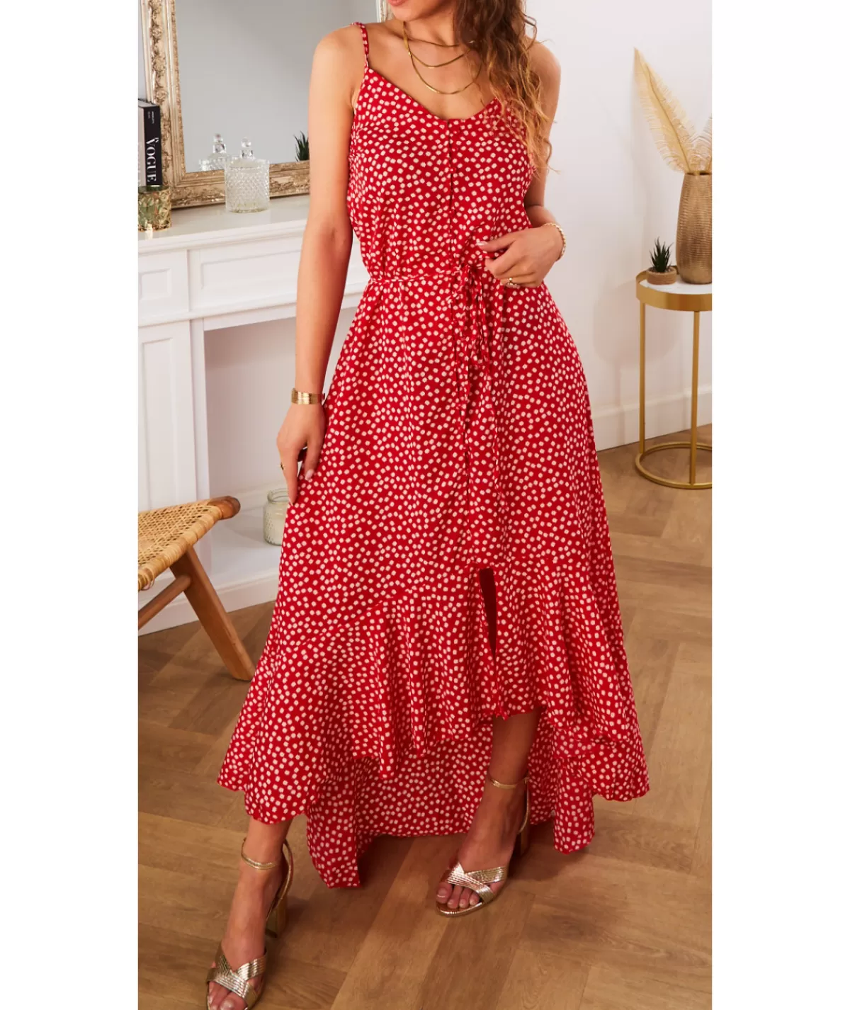 La boutique de Lilie Robes>ROBE DESY Rouge