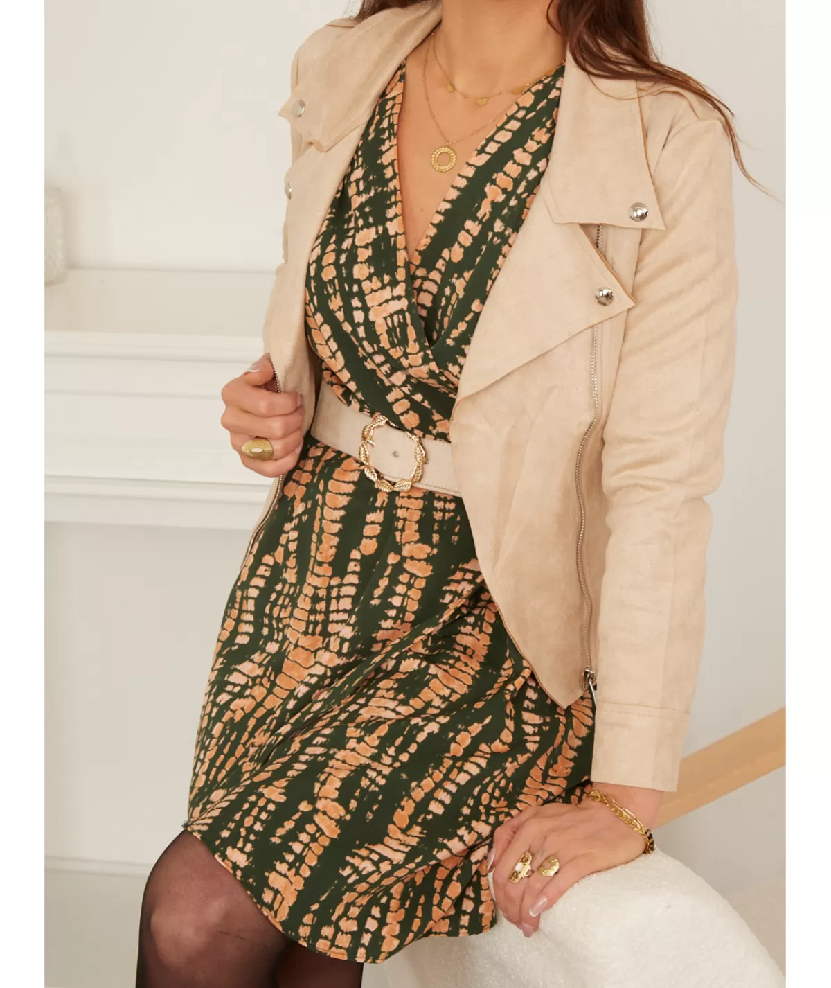 La boutique de Lilie Robes>ROBE DONATIE Vert
