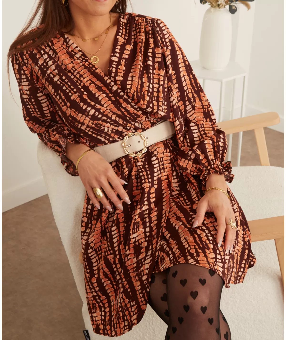 La boutique de Lilie Robes>ROBE DONATIE Orange
