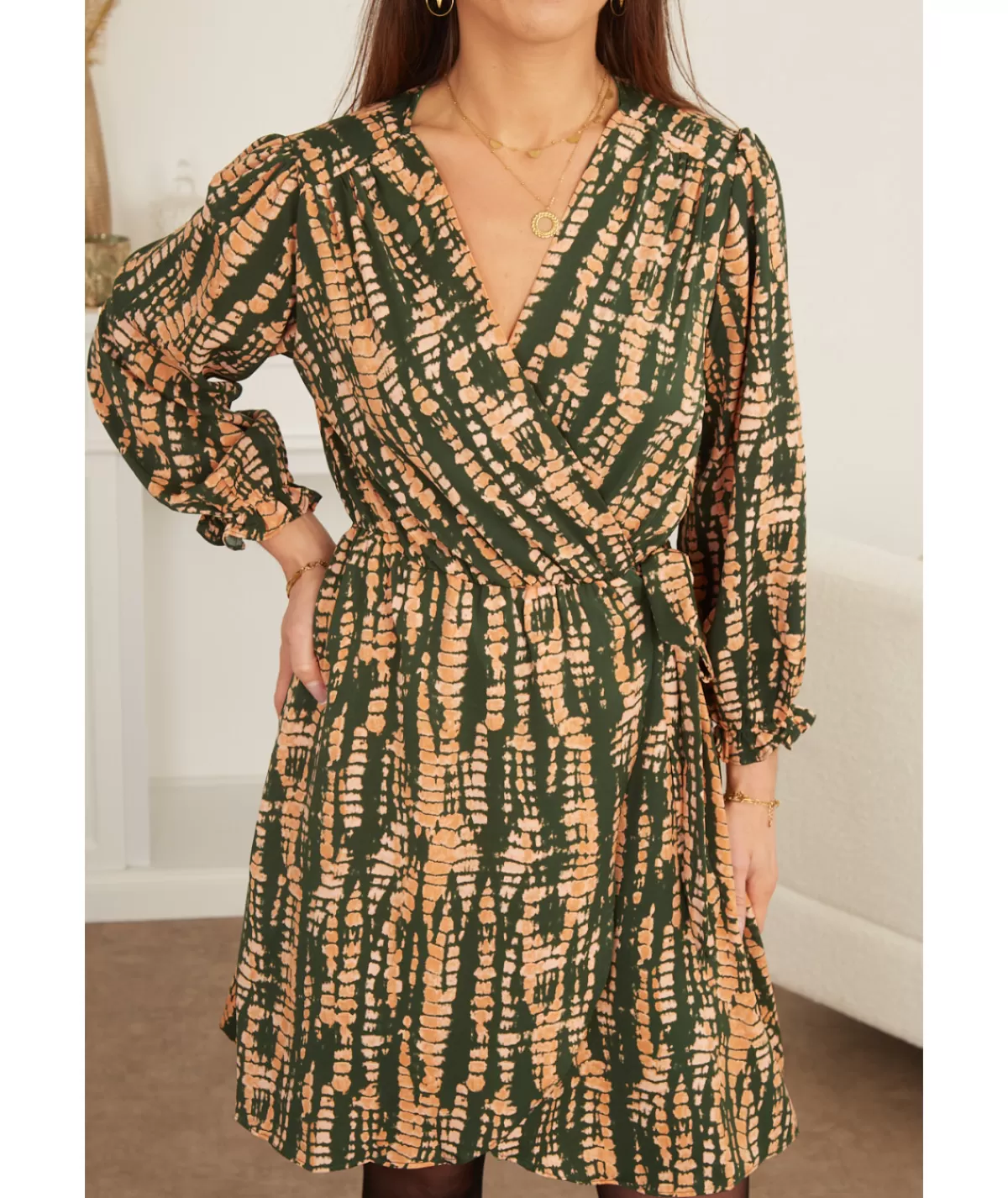 La boutique de Lilie Robes>ROBE DONATIE Vert