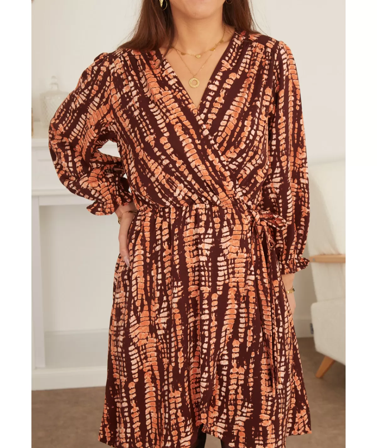 La boutique de Lilie Robes>ROBE DONATIE Orange
