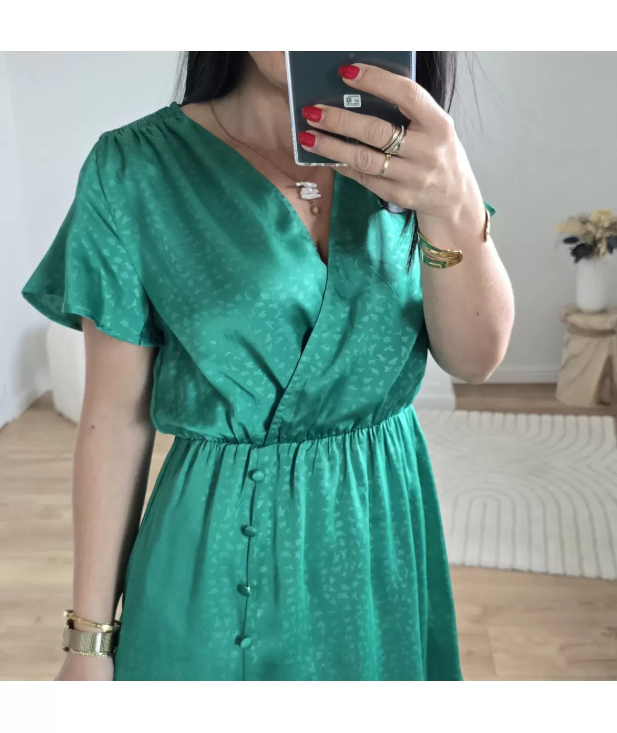 La boutique de Lilie Robes>ROBE DONATIEN Vert