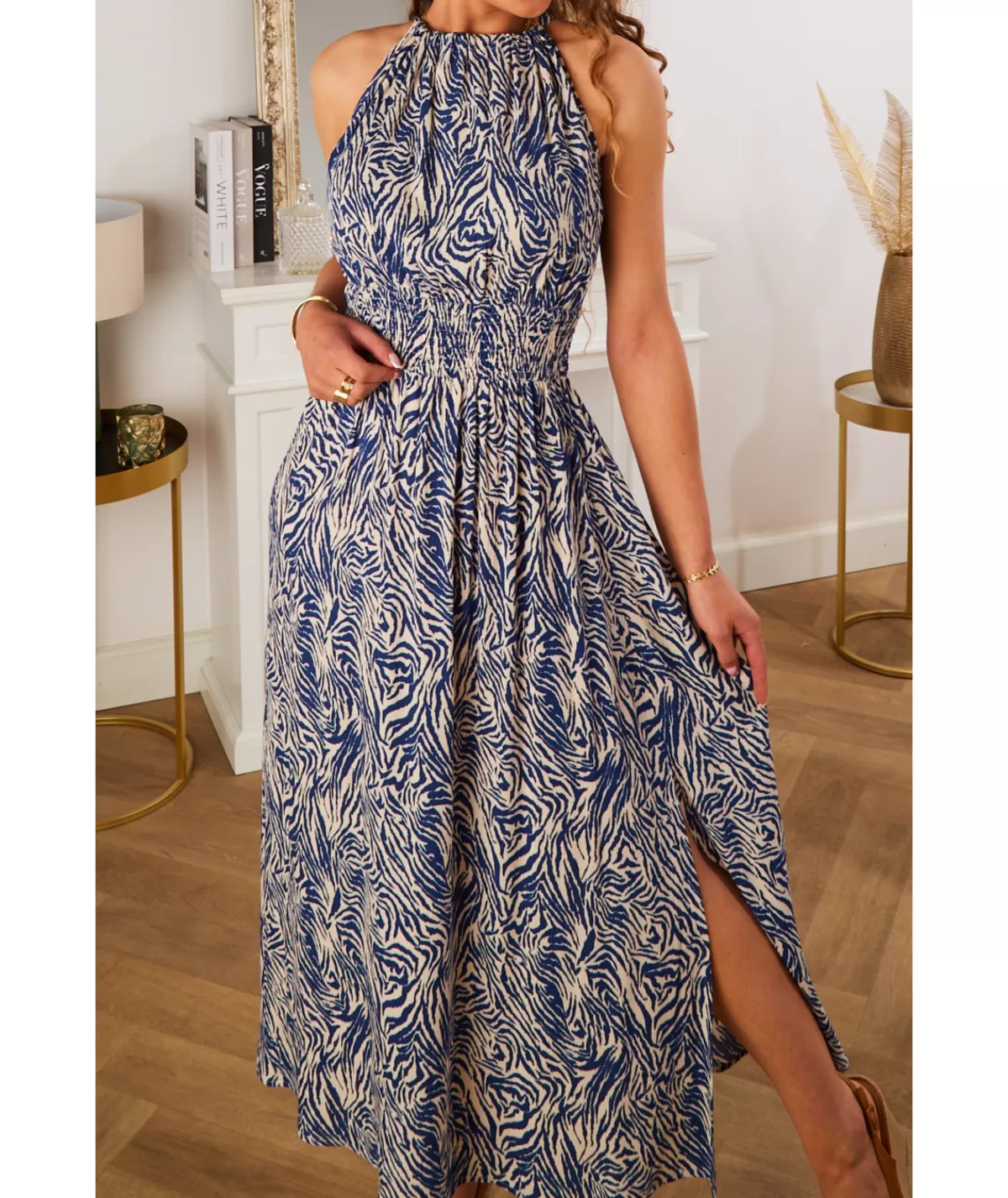 La boutique de Lilie Robes>ROBE DORLANE Bleu