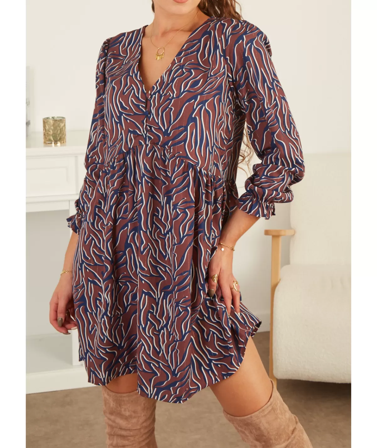 La boutique de Lilie Robes>ROBE EBOA Bordeaux