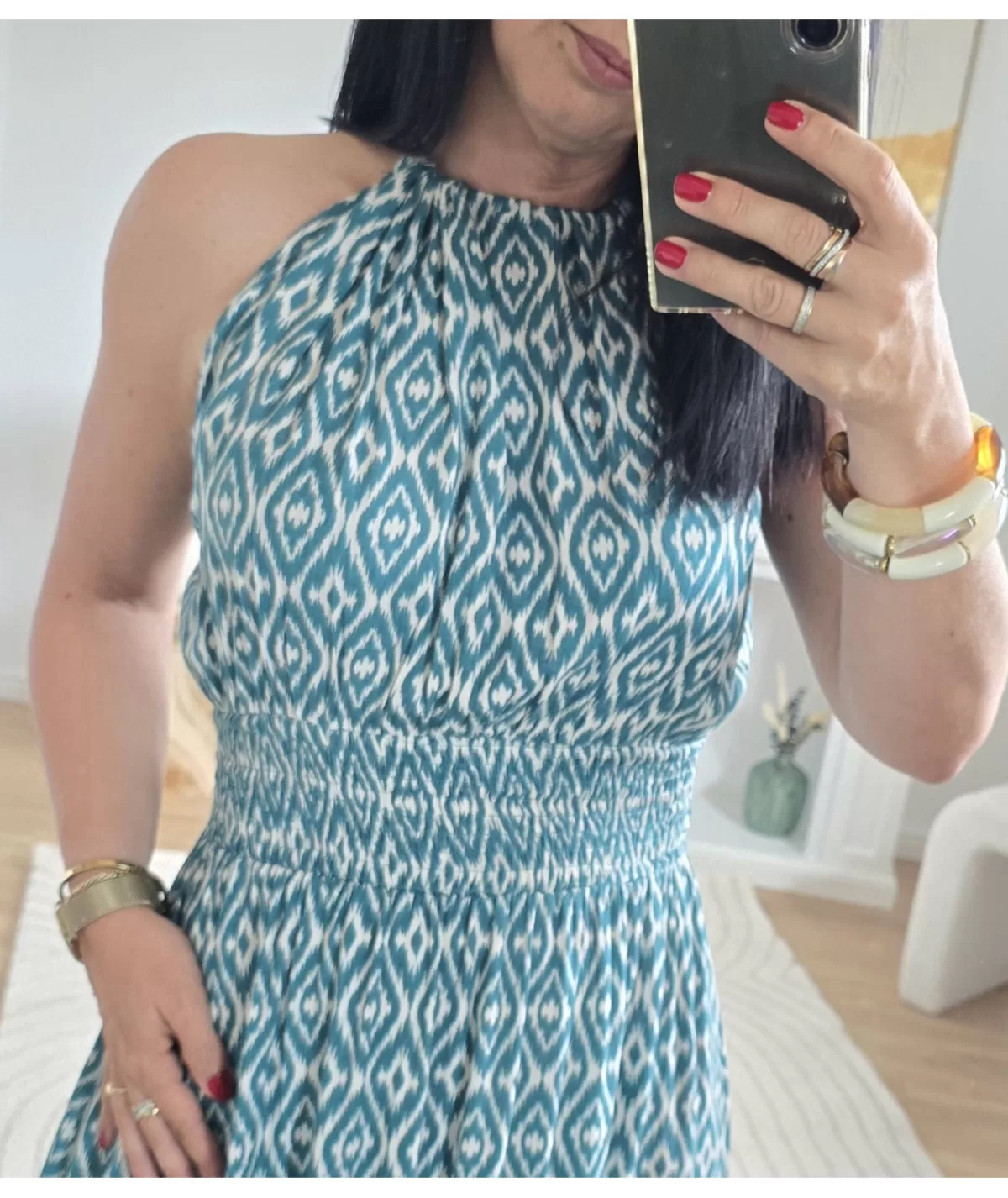 La boutique de Lilie Robes>ROBE ELEONORE Vert