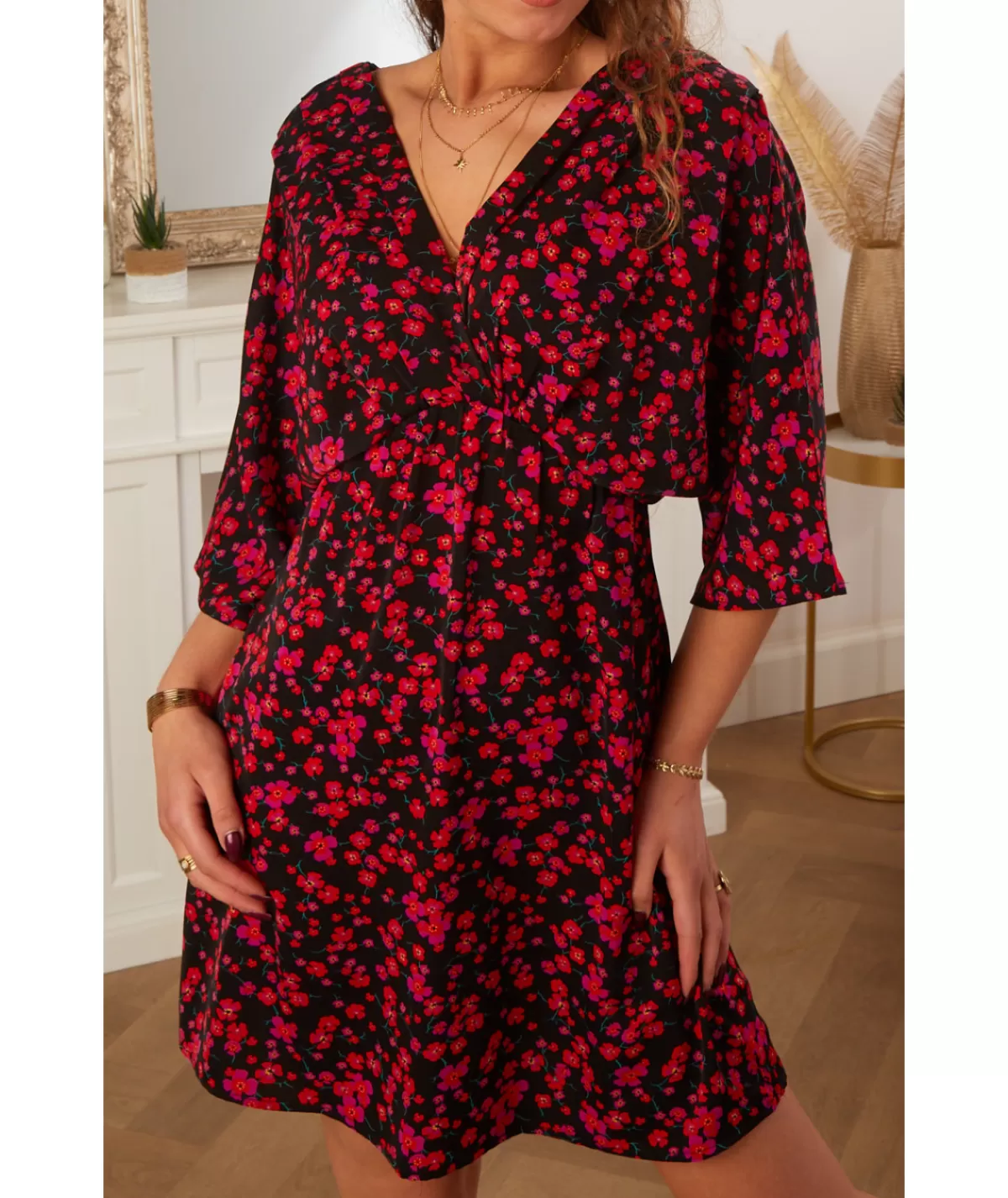 La boutique de Lilie Robes>ROBE ELIANE Noir
