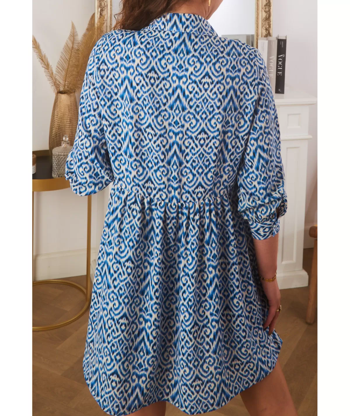 La boutique de Lilie Robes>ROBE ELSA Bleu