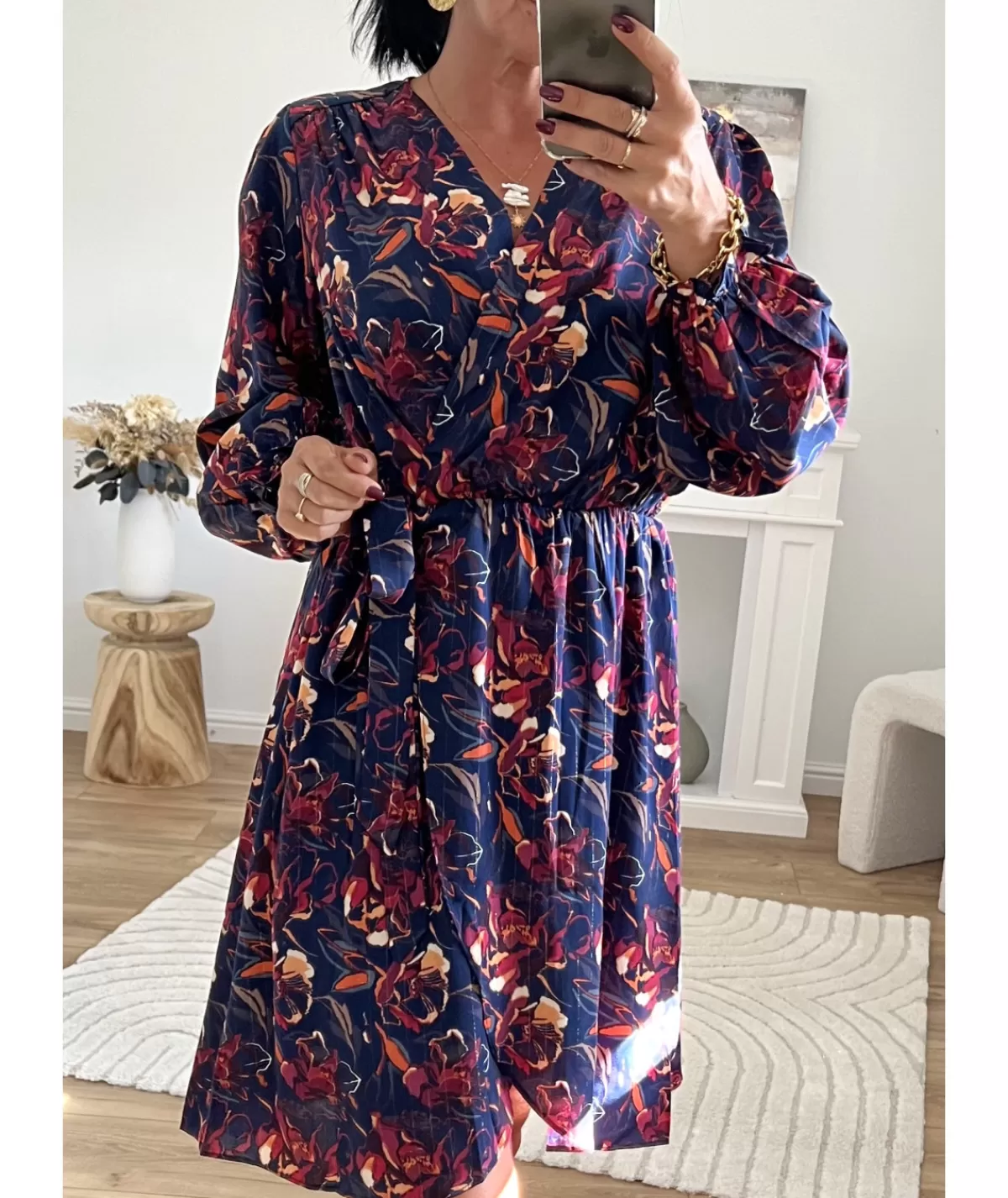 La boutique de Lilie Robes>ROBE EMILIEN Marine