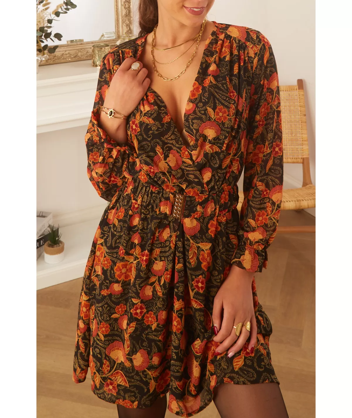 La boutique de Lilie Robes>ROBE ESTELLE Noir