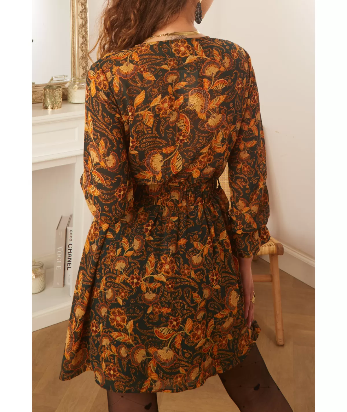 La boutique de Lilie Robes>ROBE ESTELLE Vert