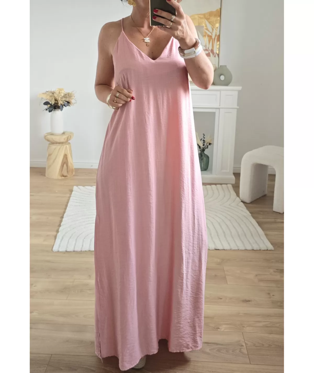 La boutique de Lilie Robes>ROBE EVELYNE Rose