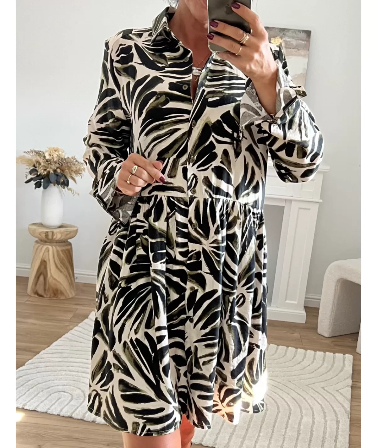 La boutique de Lilie Robes>ROBE FABIEN Kaki