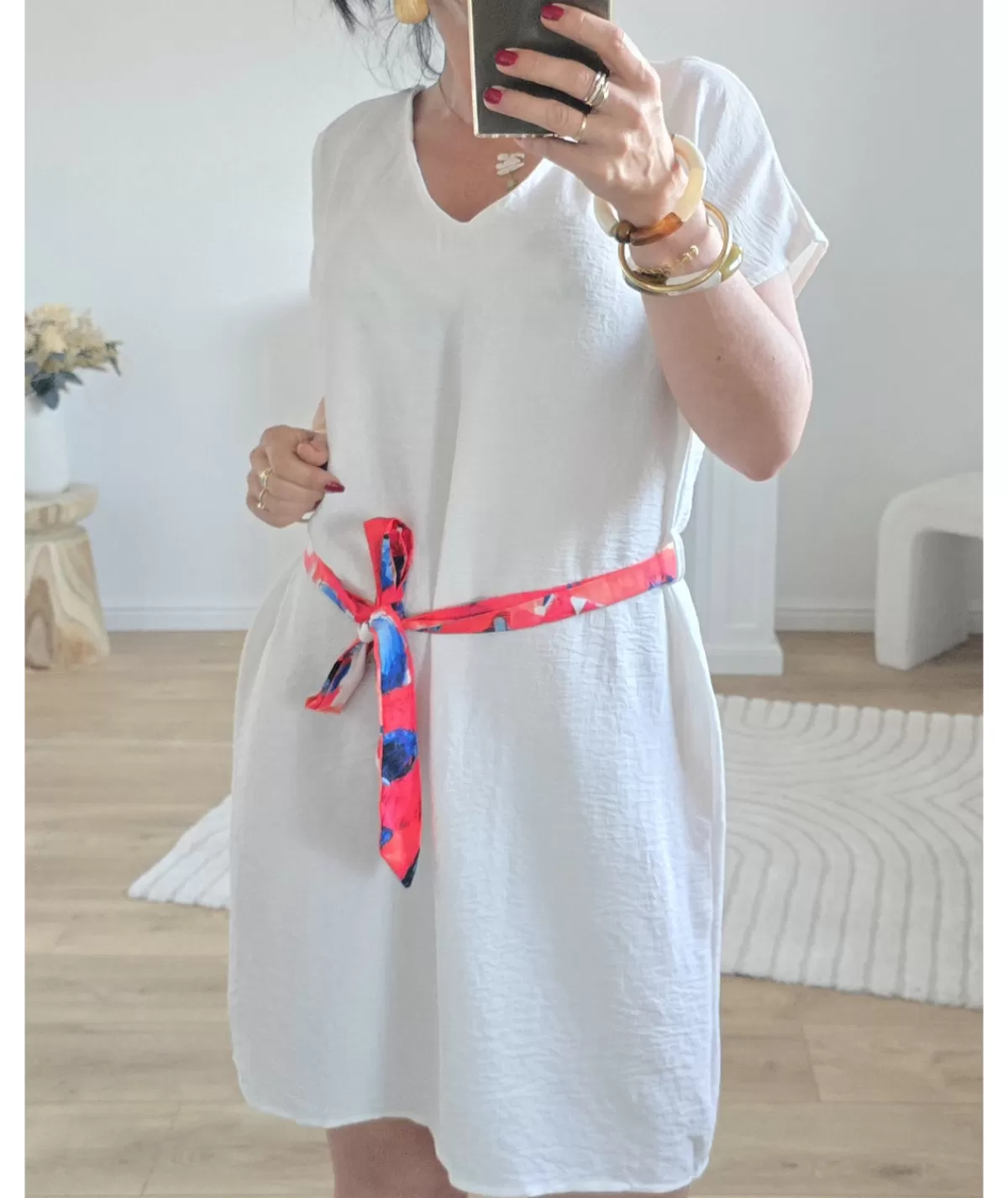 La boutique de Lilie Robes>ROBE FANNY Blanc