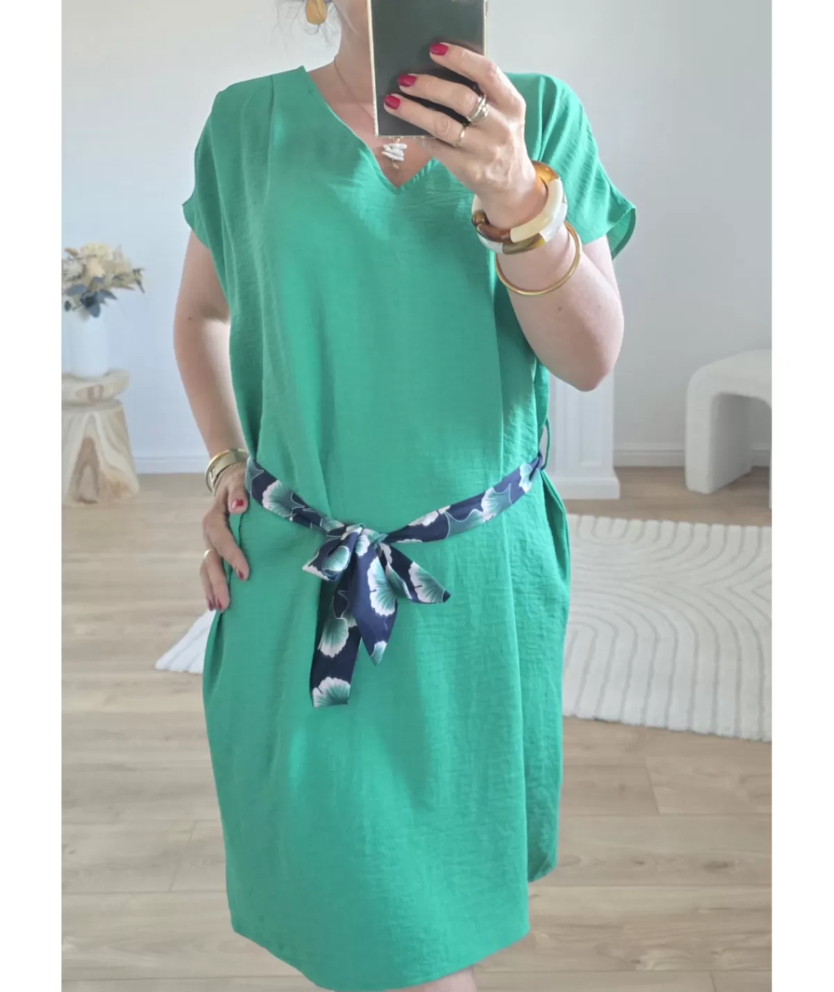 La boutique de Lilie Robes>ROBE FANNY Vert