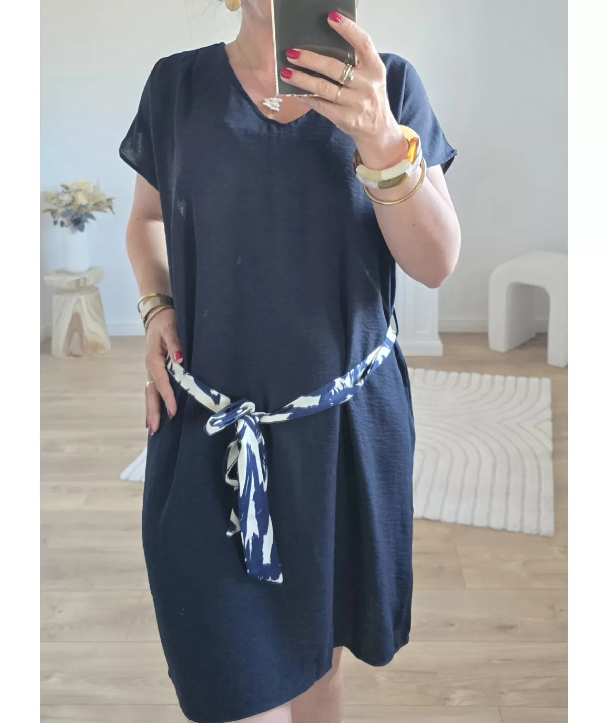 La boutique de Lilie Robes>ROBE FANNY Marine