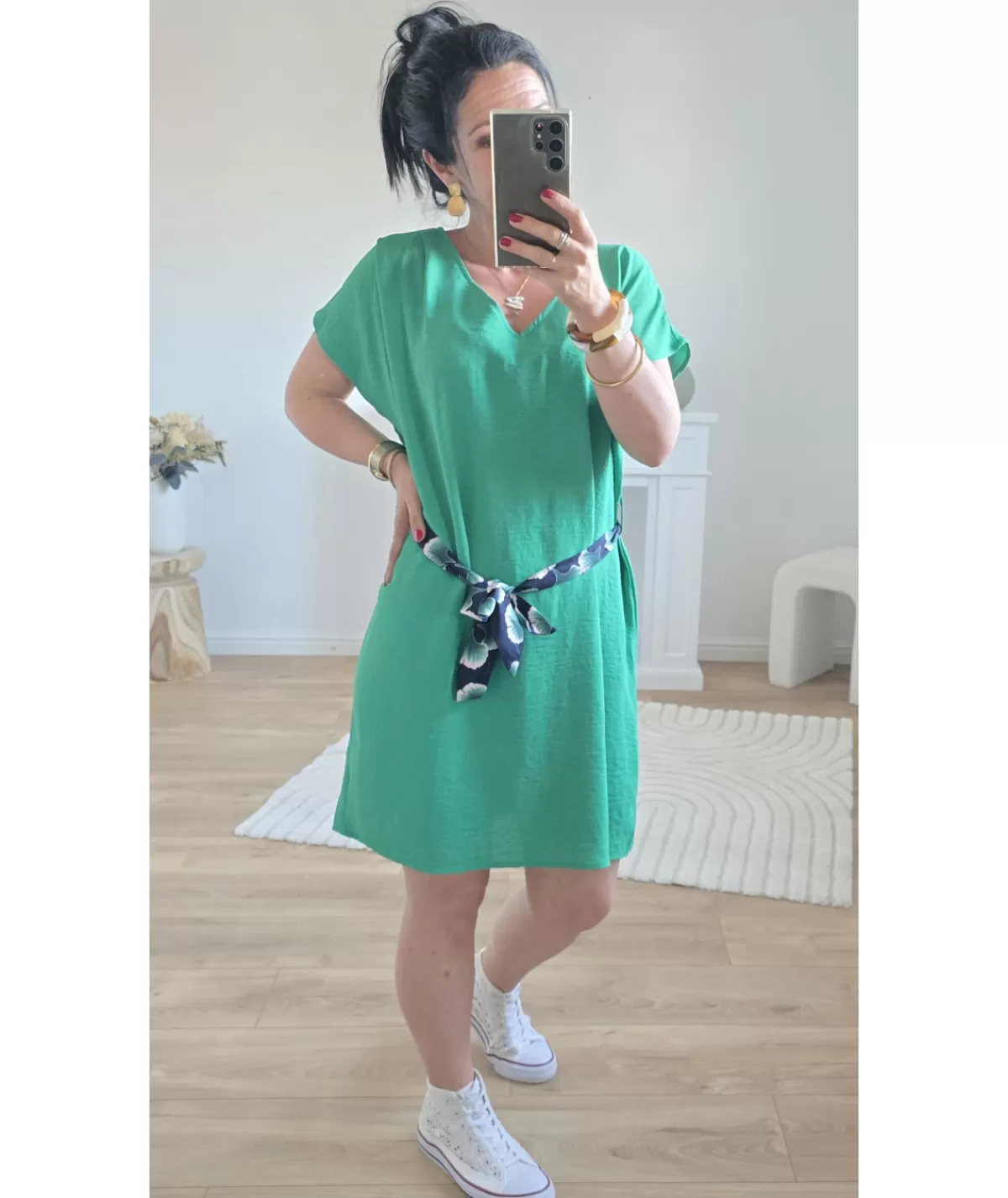 La boutique de Lilie Robes>ROBE FANNY Vert