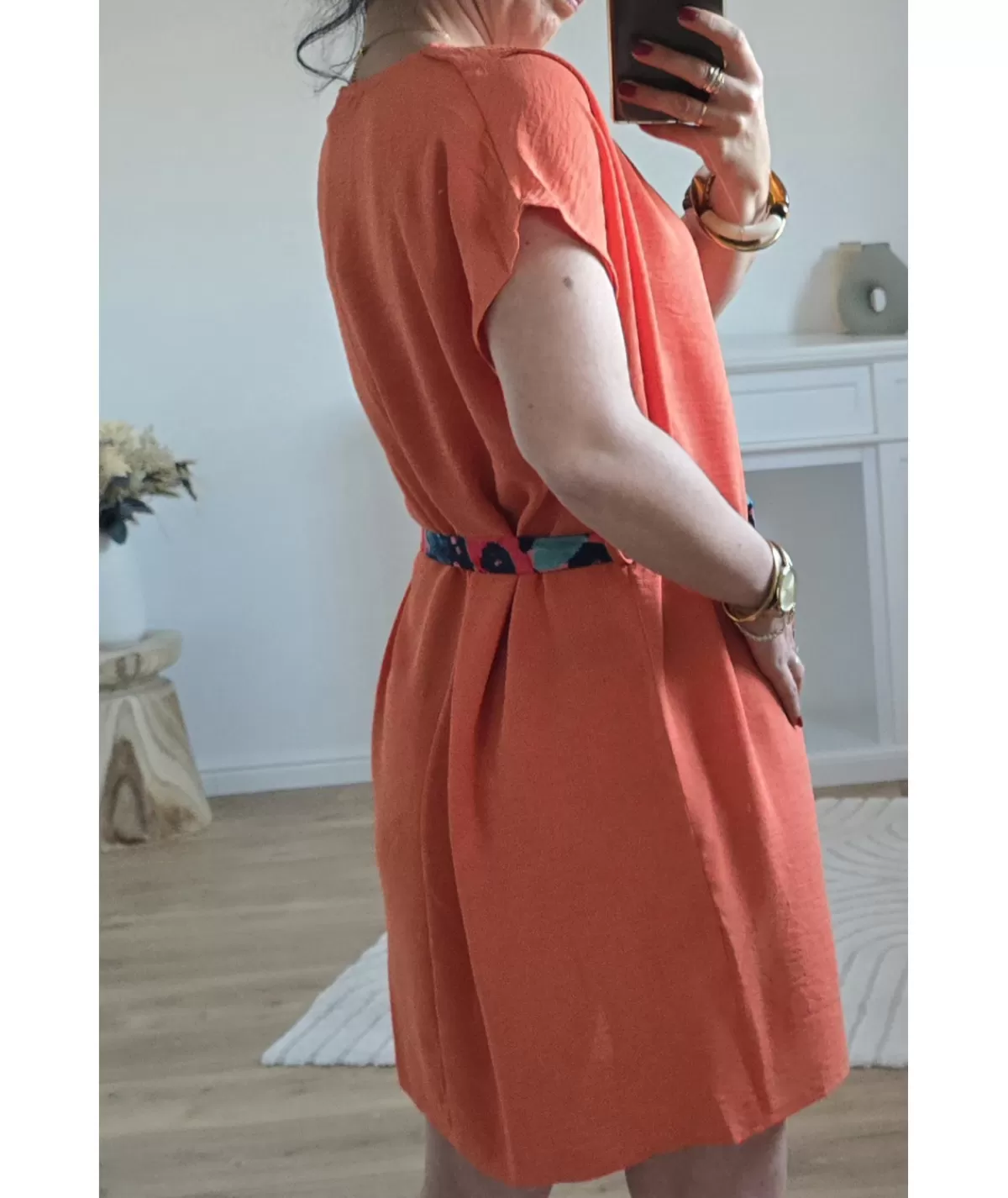 La boutique de Lilie Robes>ROBE FANNY Orange