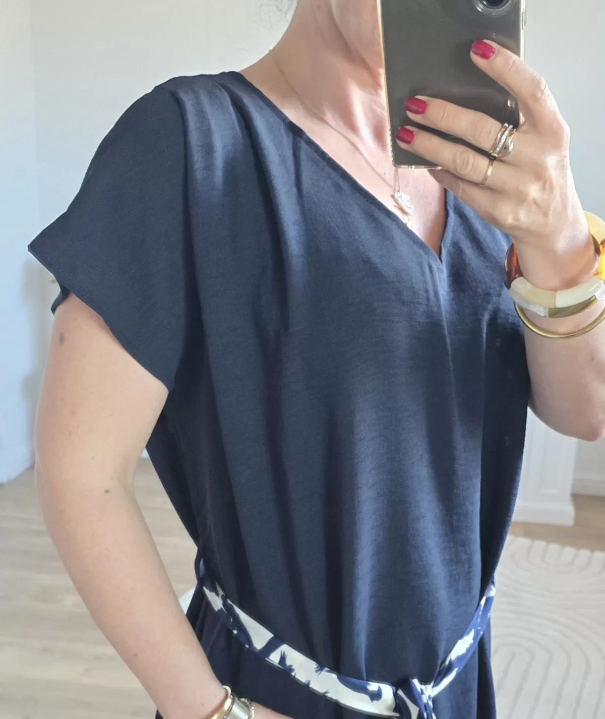 La boutique de Lilie Robes>ROBE FANNY Marine
