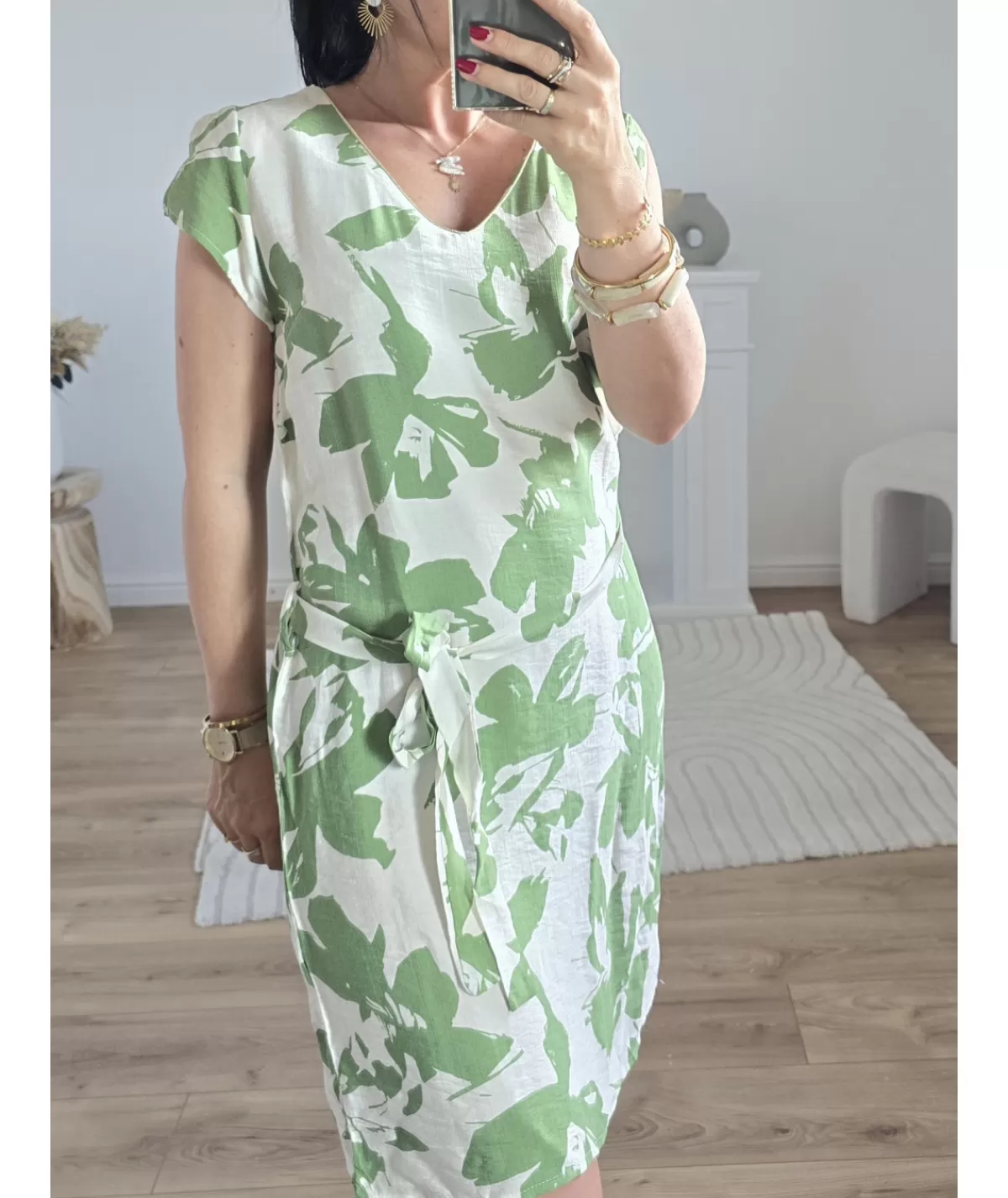 La boutique de Lilie Robes>ROBE FARAH Vert